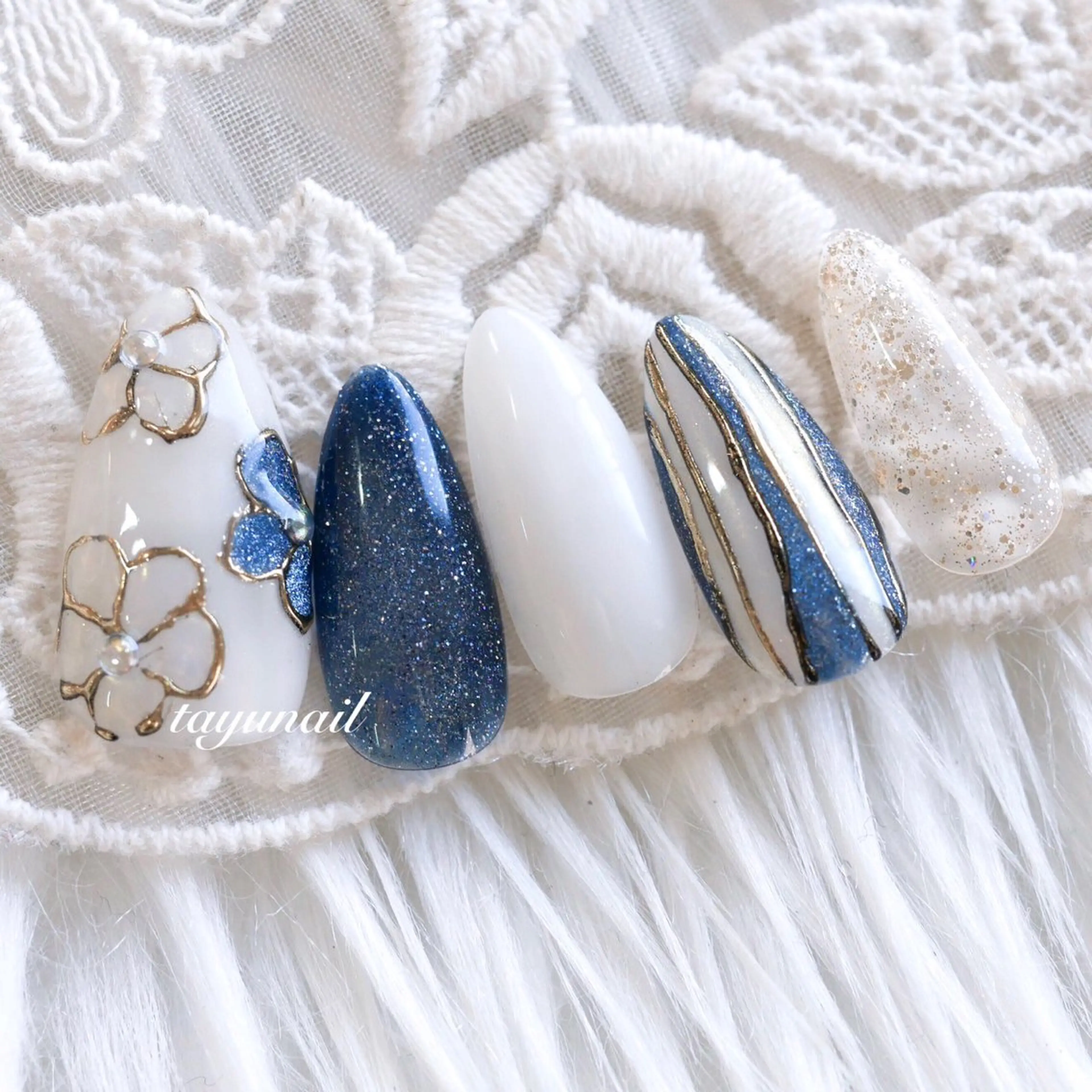 ネイル アートネイル ジェルネイル パラジェル ハンドネイル ネイルサロン・ネイルスクール　たゆnail所属・ネイルサロン 【たゆnail】のネイルデザイン