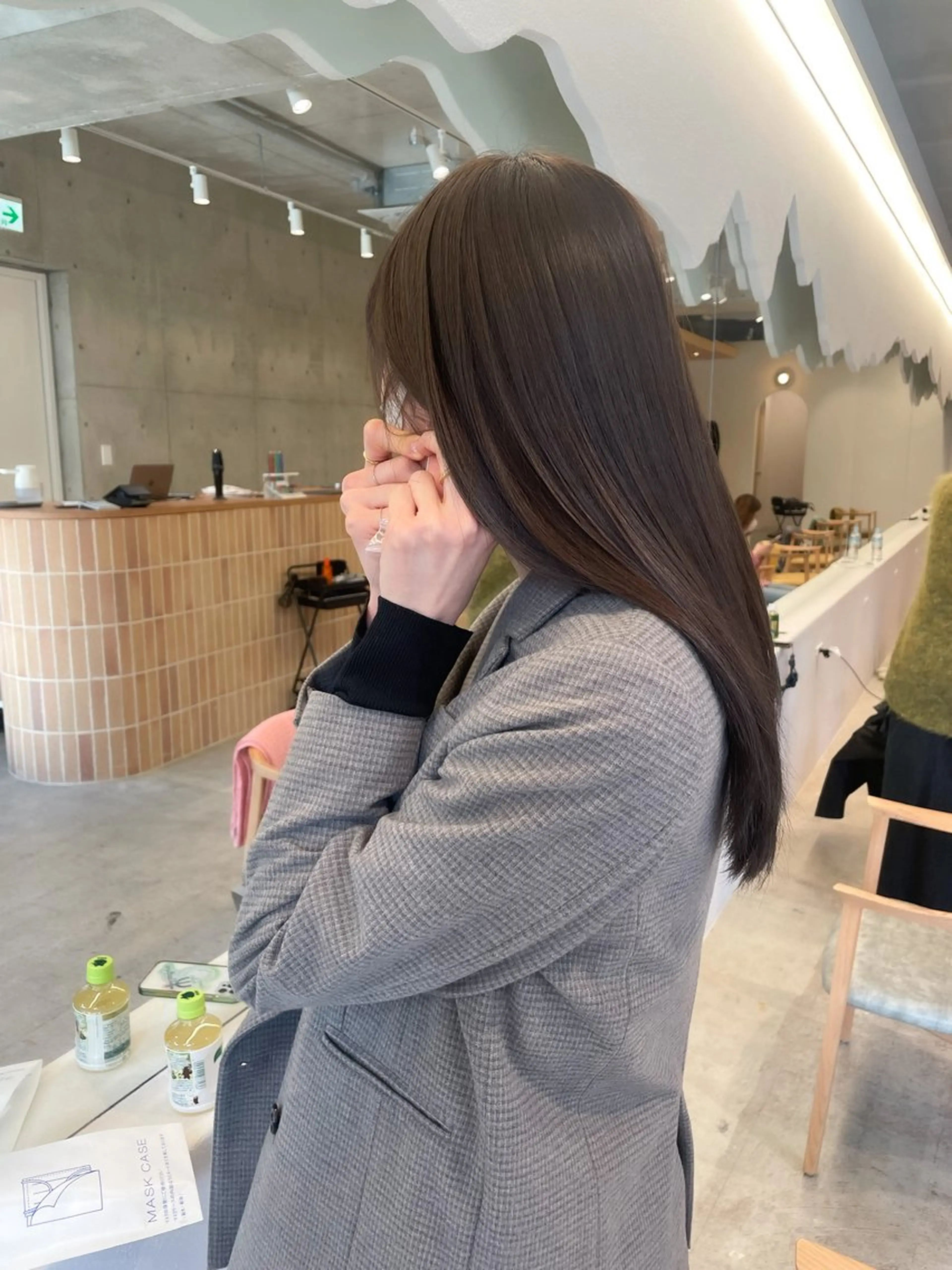 ミディアム カラー ヘアアレンジ ミニボブ/ブリーチ 🌈MISATOのヘアスタイル