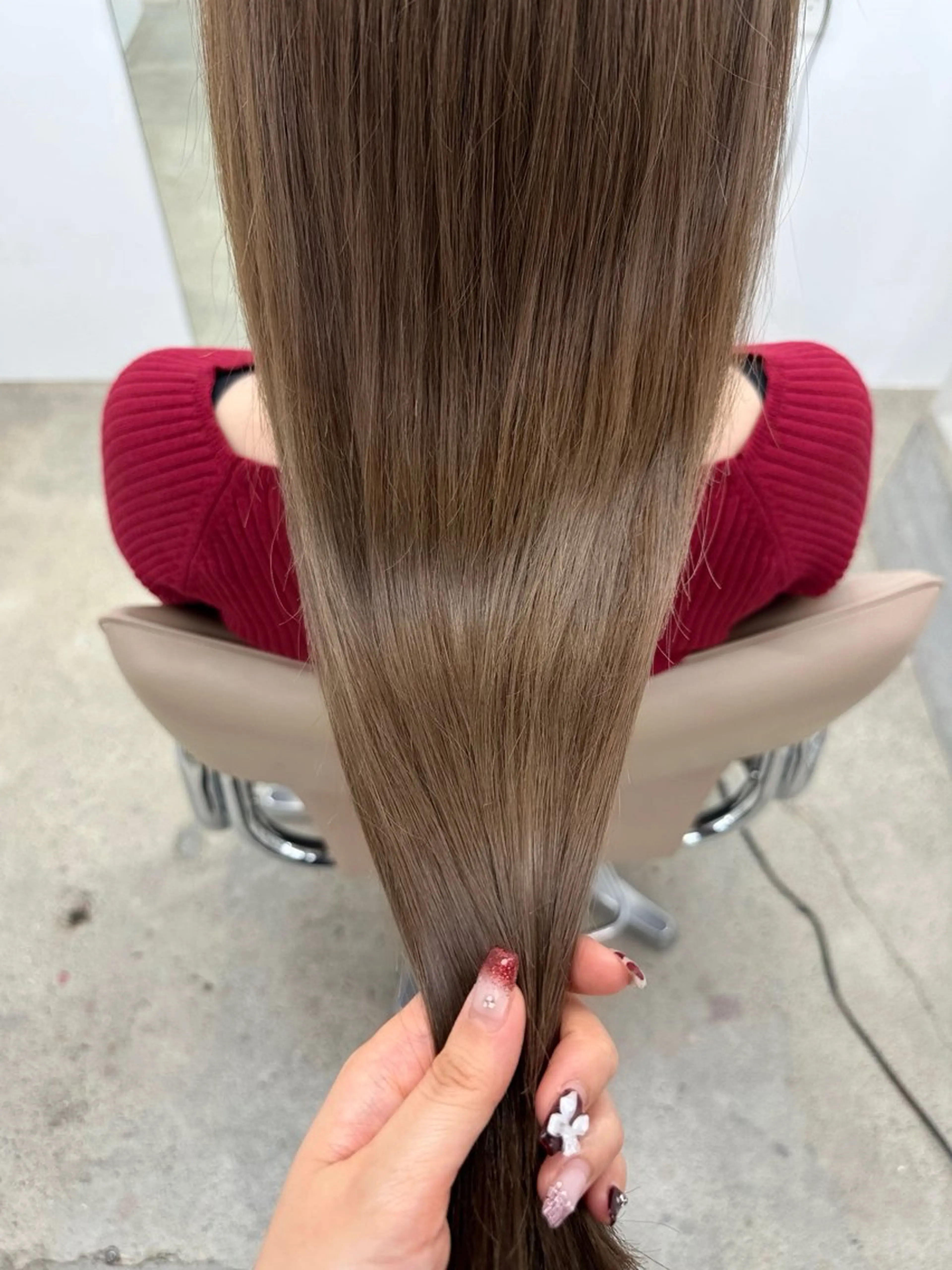 ロング カラー ヘアカラー ルナ/ SYS by fitのヘアスタイル