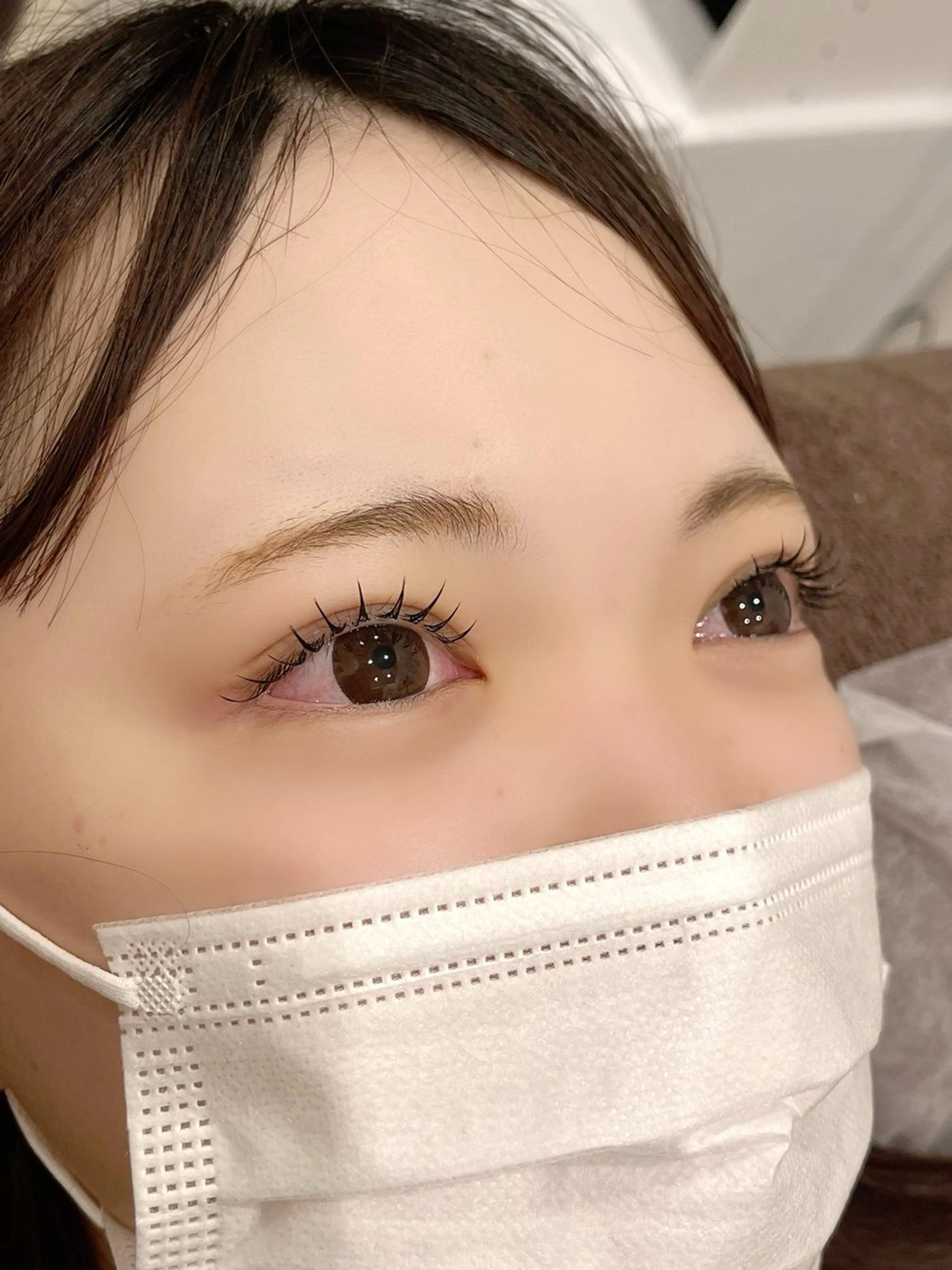 マツエク・マツパ フラットラッシュ EYE405 fukuyamaのマツエク・マツパデザイン