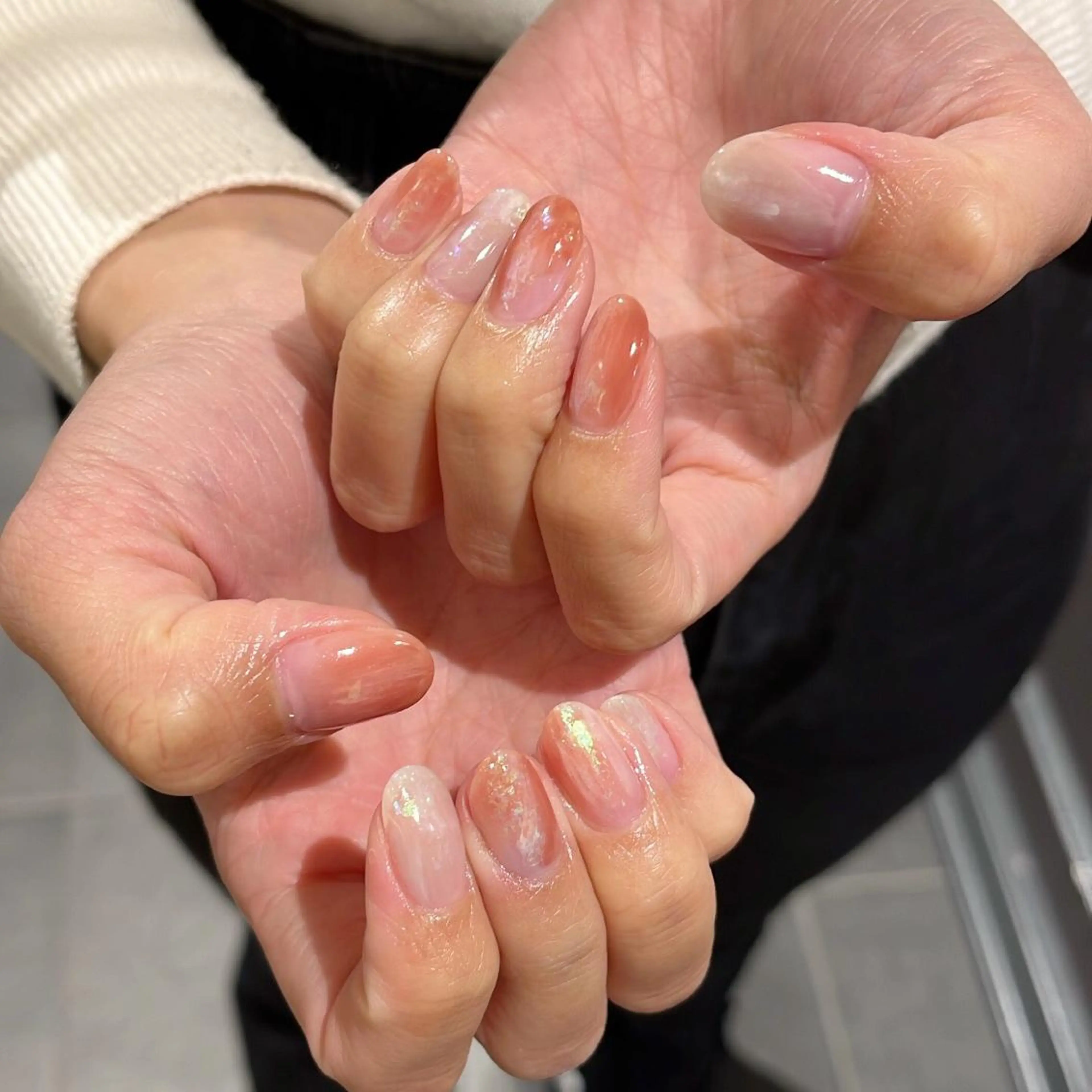 ネイル ハンドネイル 鈴木 里奈のネイルデザイン