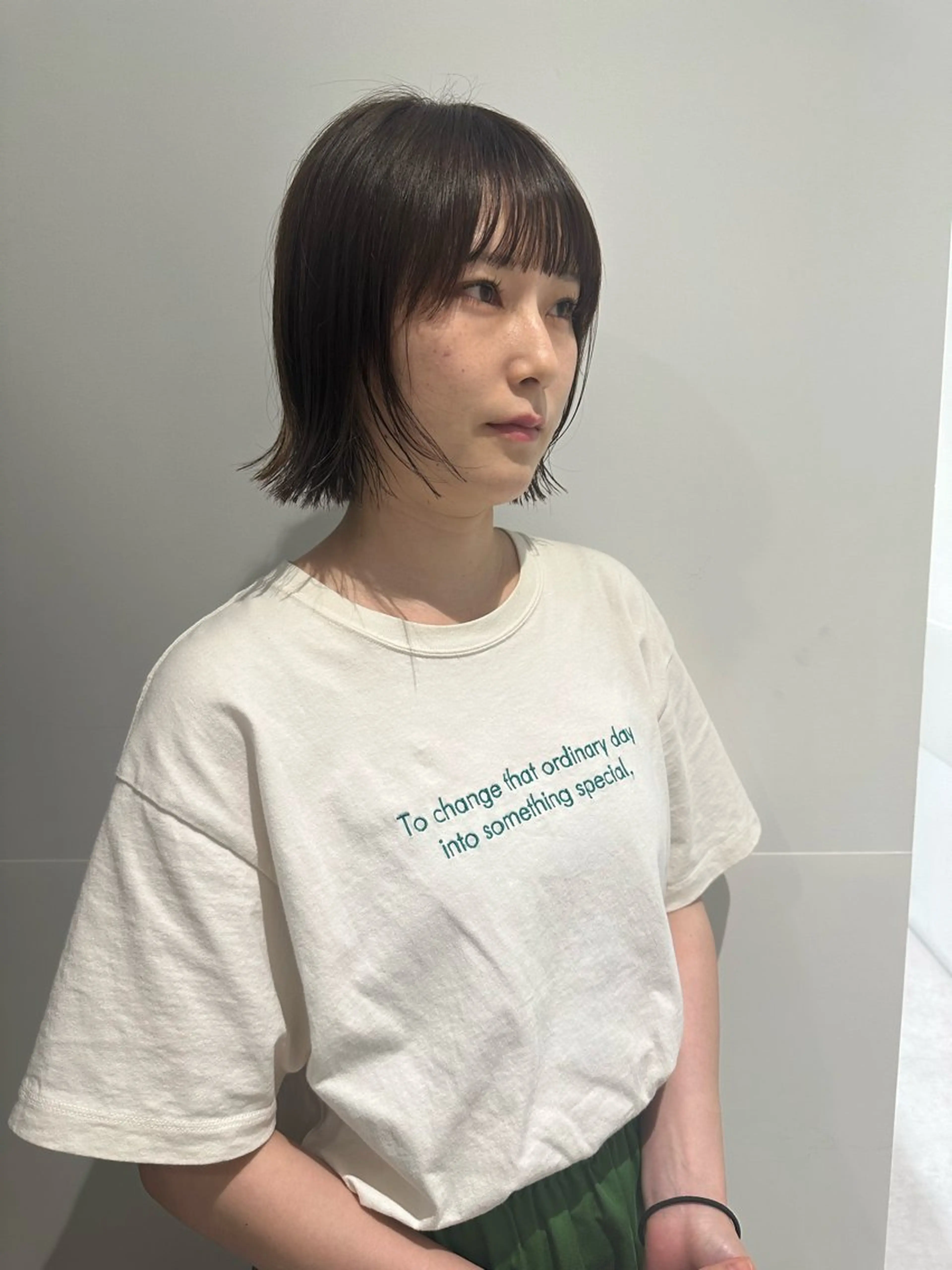 ショート カラー ボブ くびれヘア SALOWIN 名古屋所属・パーマ特化美容師 /丹羽舜太のヘアスタイル