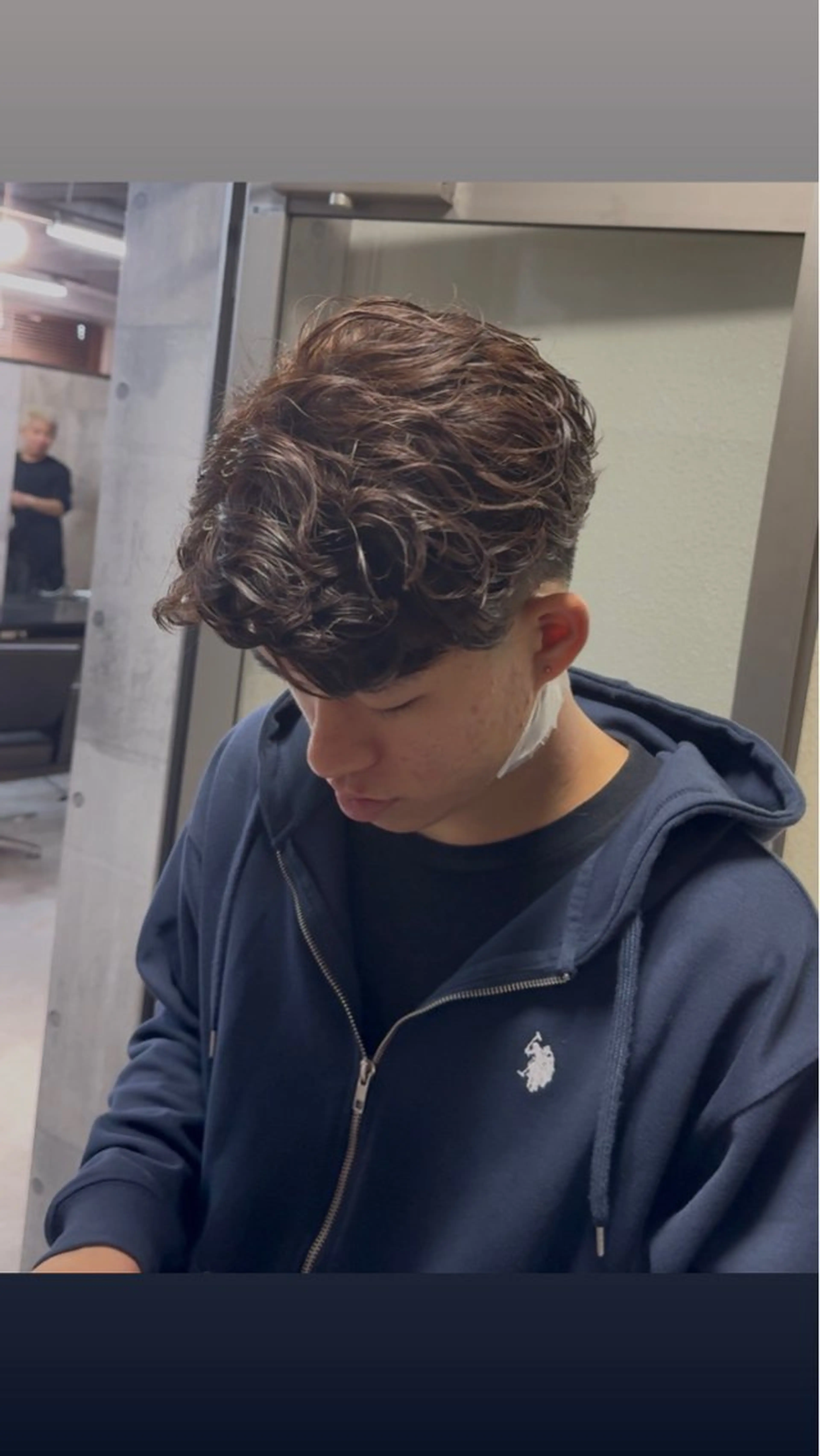 パーマ メンズ 心斎橋ハイトーン特化 midori🍀のヘアスタイル