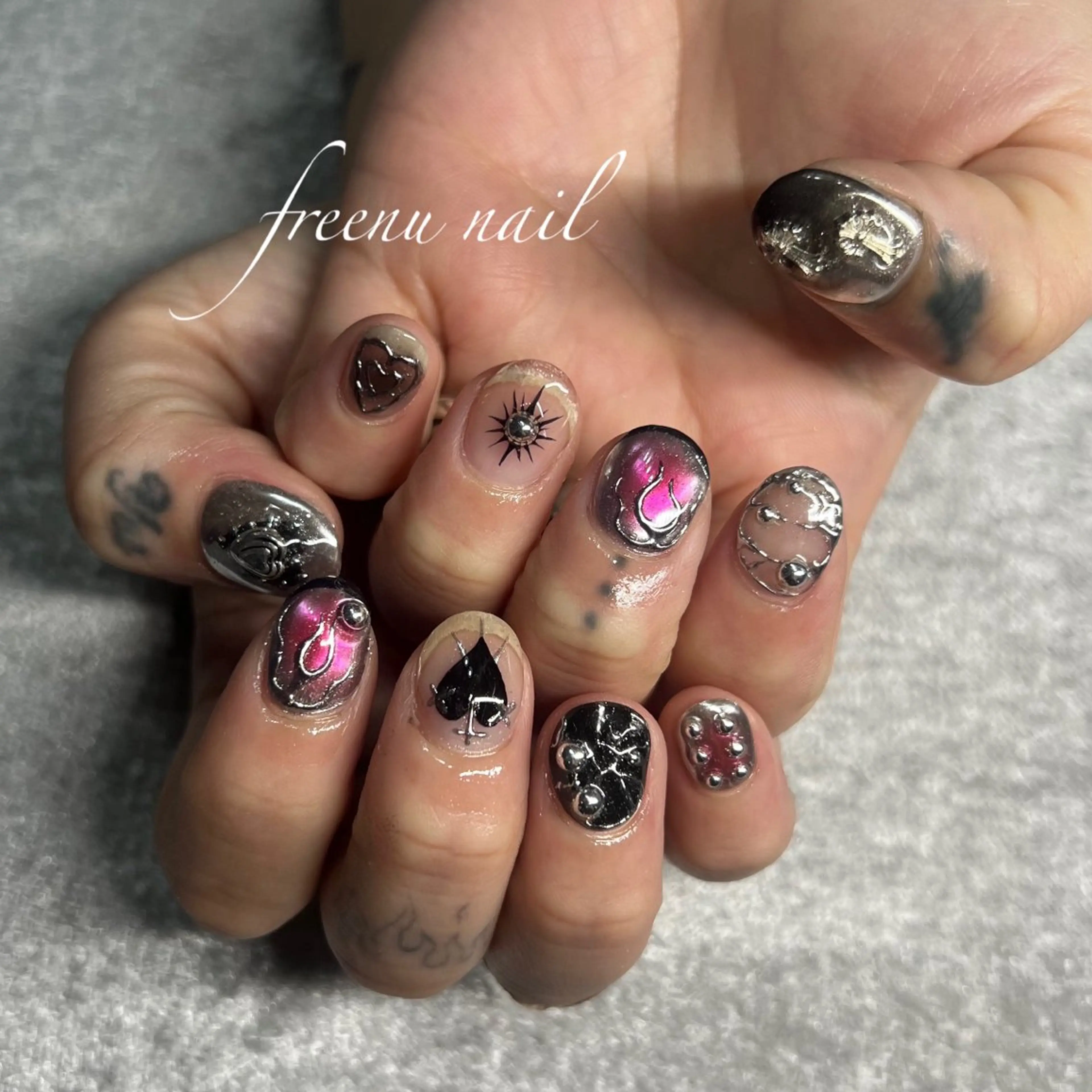 ネイル freenu nail【24H】のネイルデザイン