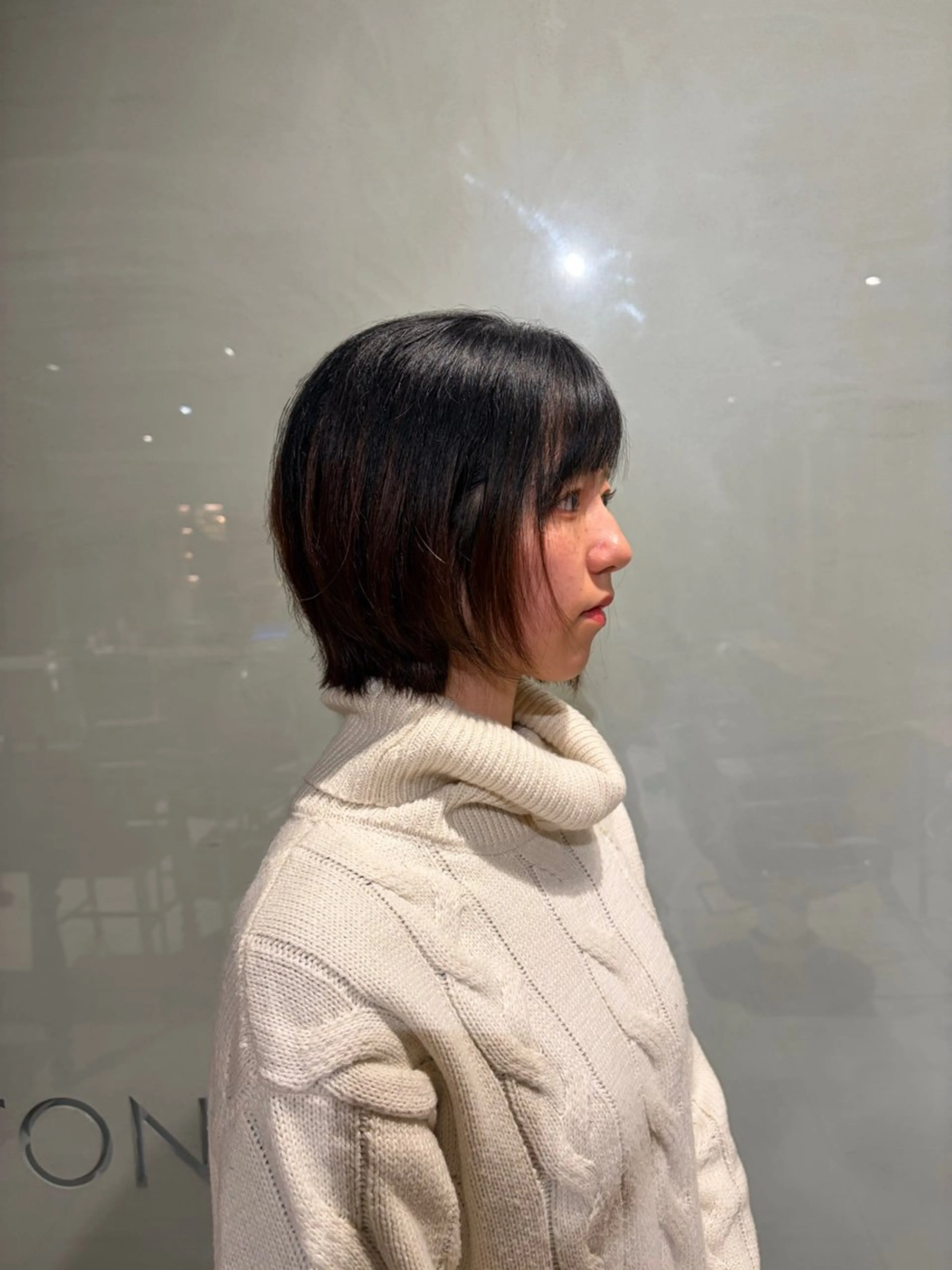 ショート カット 鈴木 心々麦のヘアスタイル