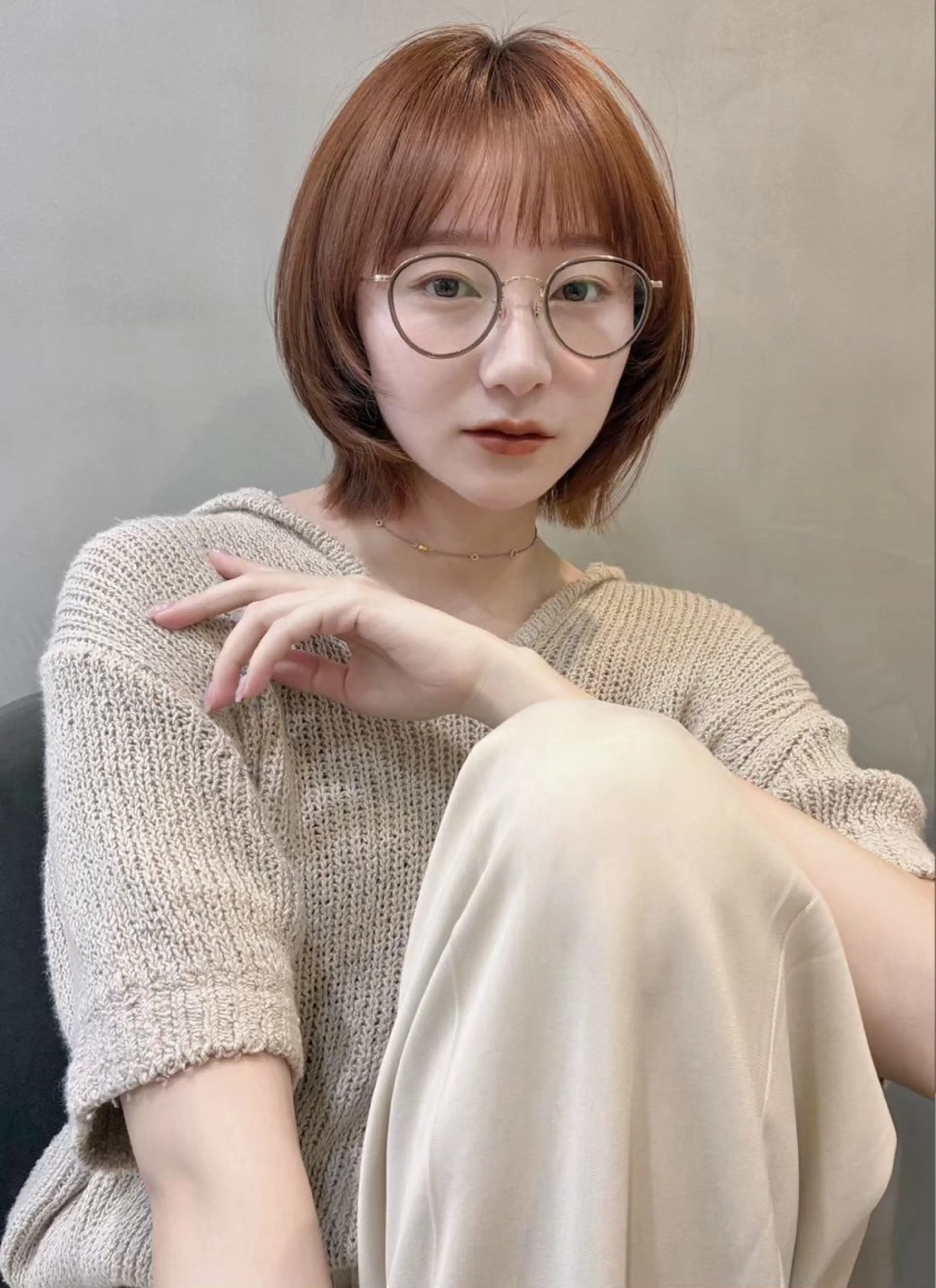 ミディアム 🩵レイヤー/ボブ /🫧harukaのヘアスタイル