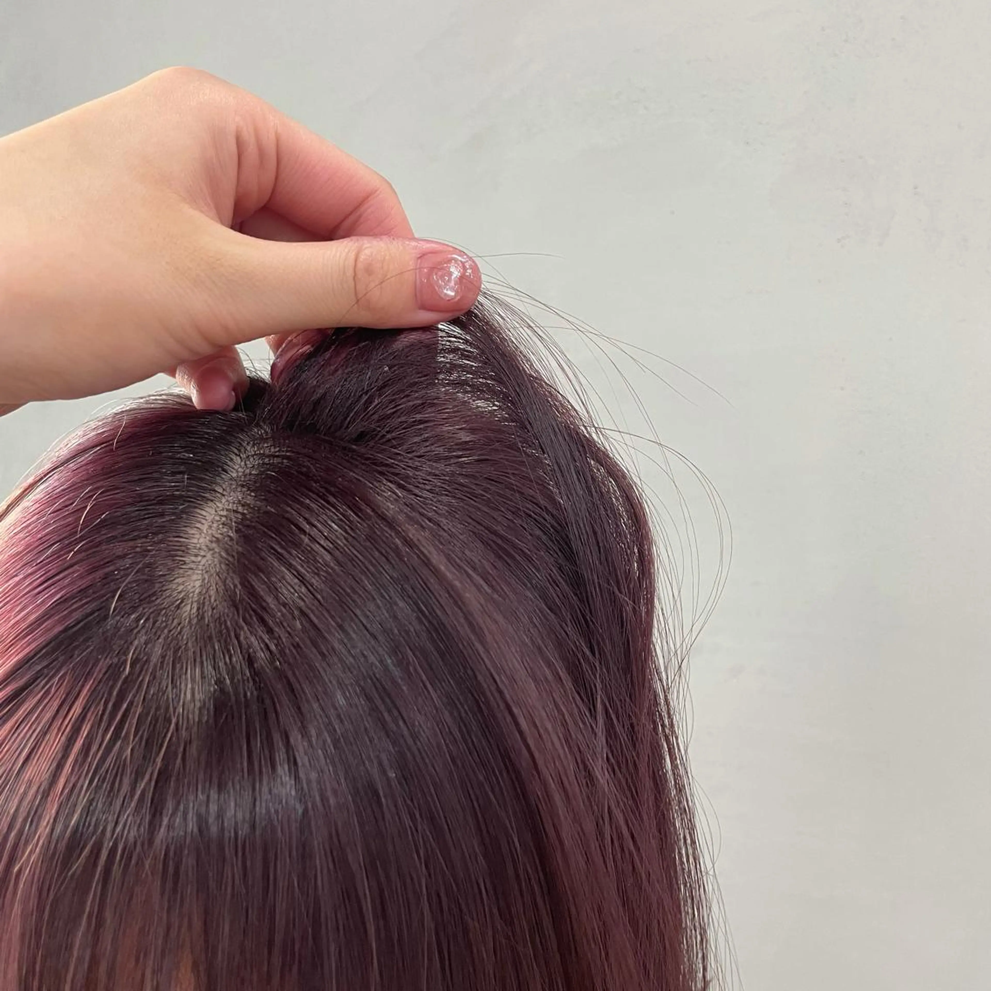 ミディアム カラー パーマ ヘアアレンジ メンズ キッズ ネイル マツエク・マツパ アイブロウ Megu/ベージュ/ 透明感カラーのヘアスタイル