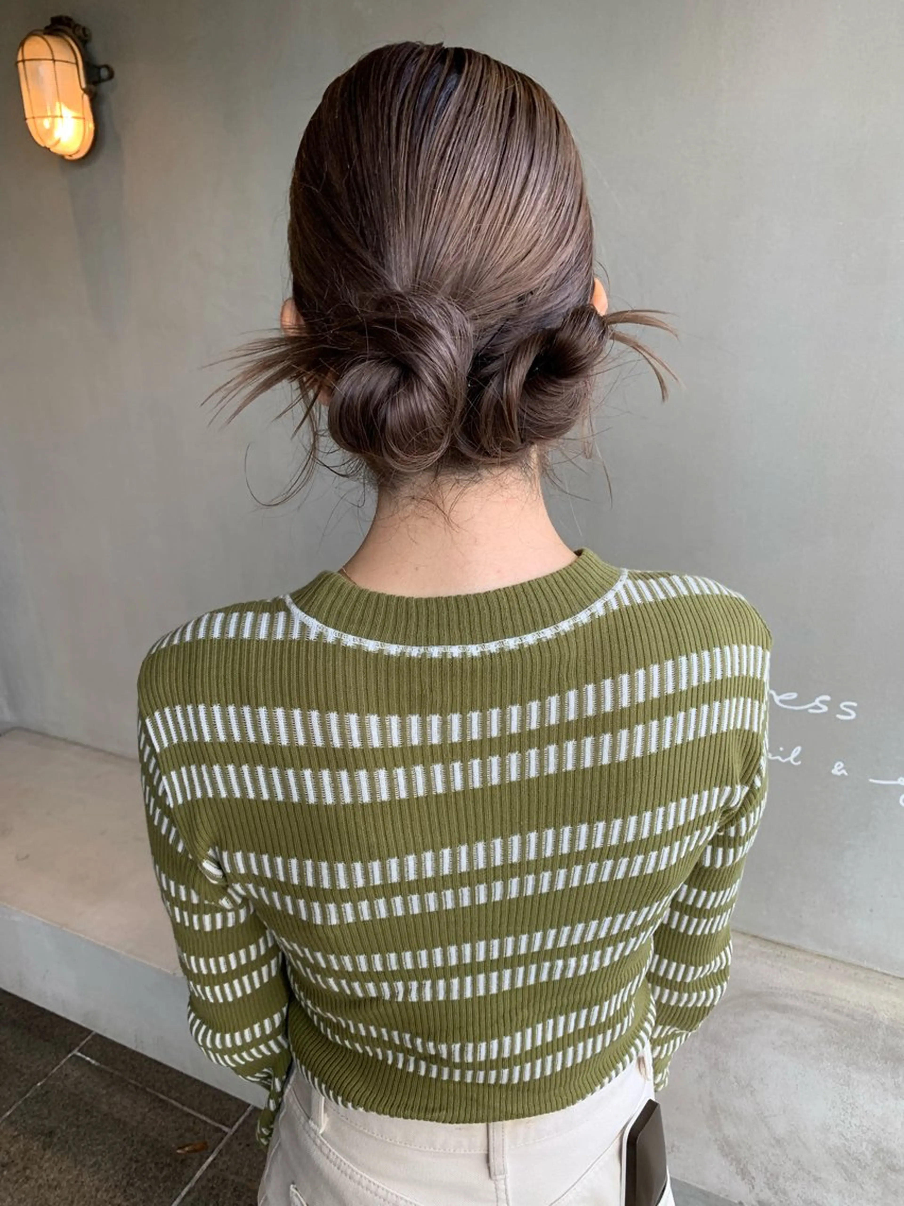 ロング ヘアアレンジ ヘアセット ブリーチ/アレンジ 天満/chihiroのヘアスタイル