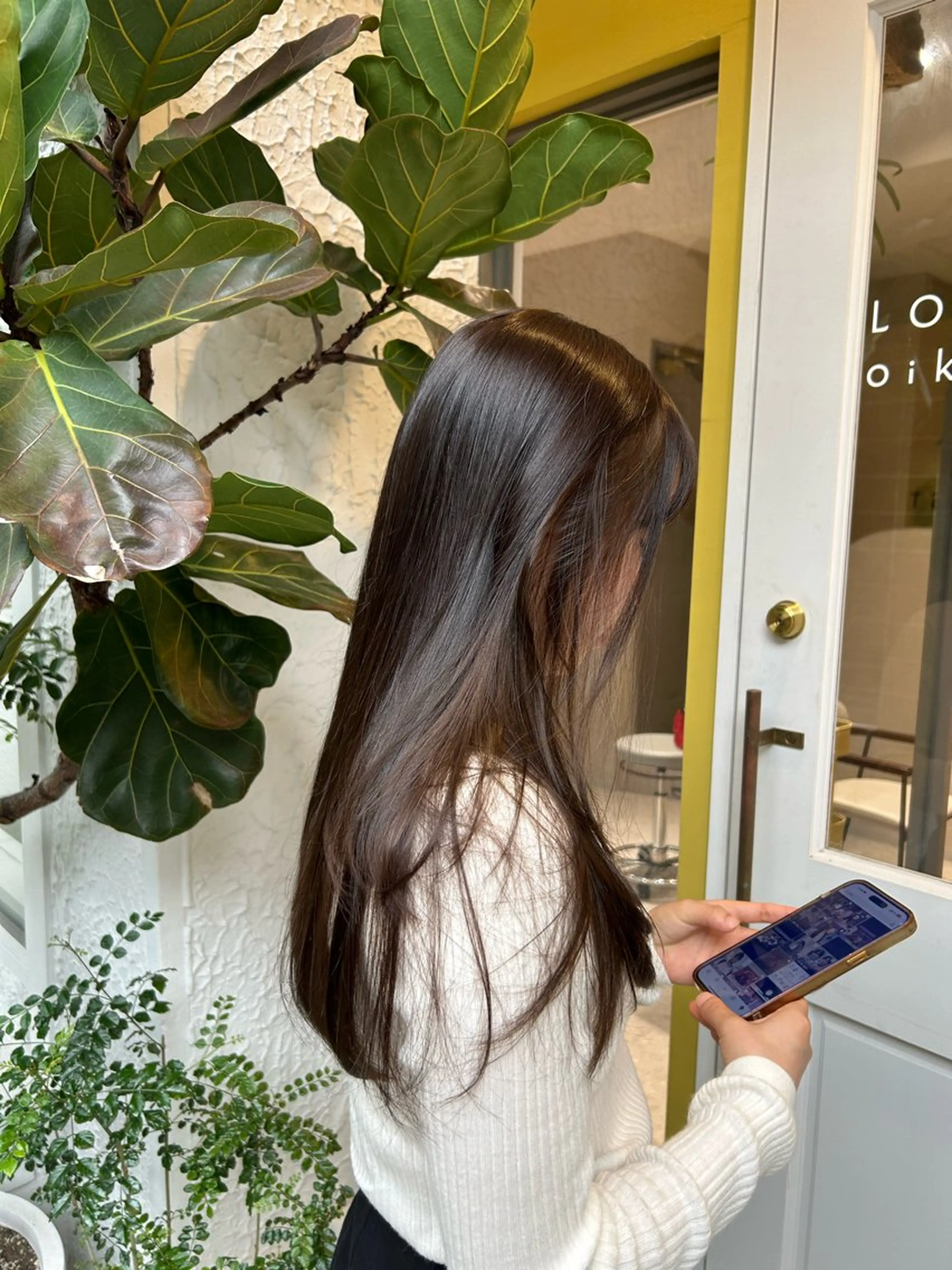 ミディアム カラー LOVEST  井上 つぐみ/ 透明感のヘアスタイル