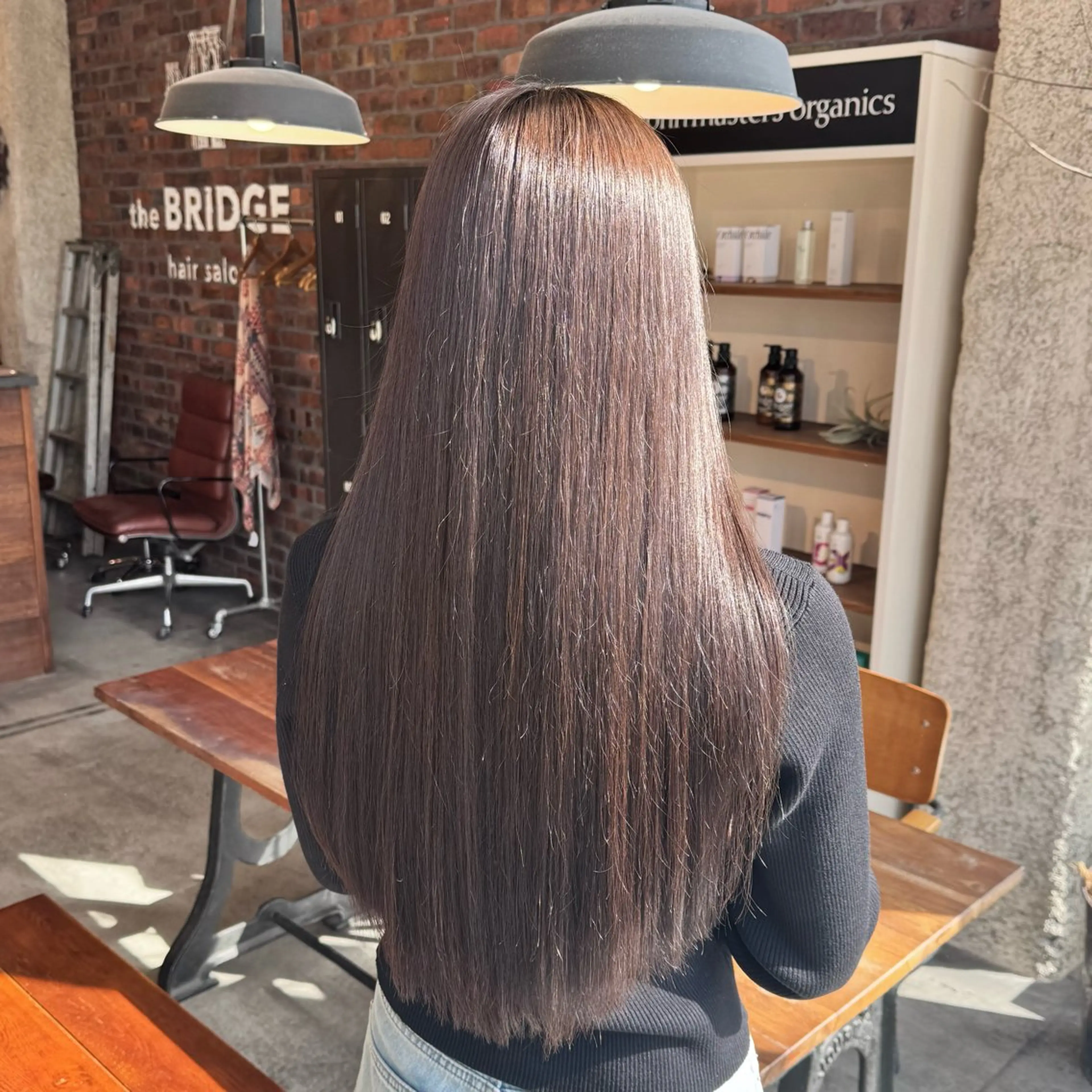 ロング カラー カット ヘアカラー トリートメント theBRIDGE/ 神谷ゆうなのヘアスタイル