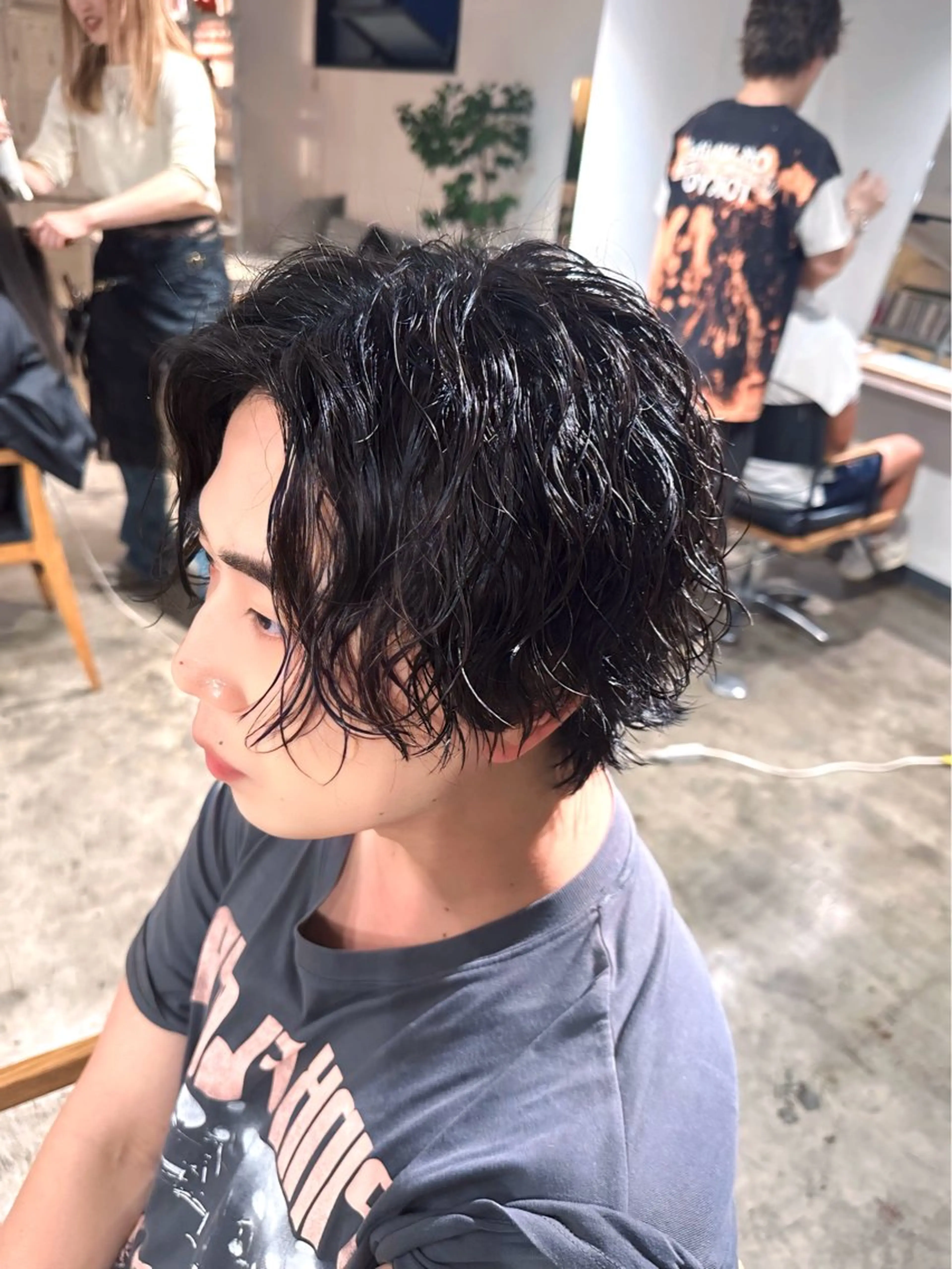 パーマ メンズ マッシュ メンズパーマ カット パーマ トリートメント 骨格補正施術/メンズ 専門美容師/YUYAのヘアスタイル