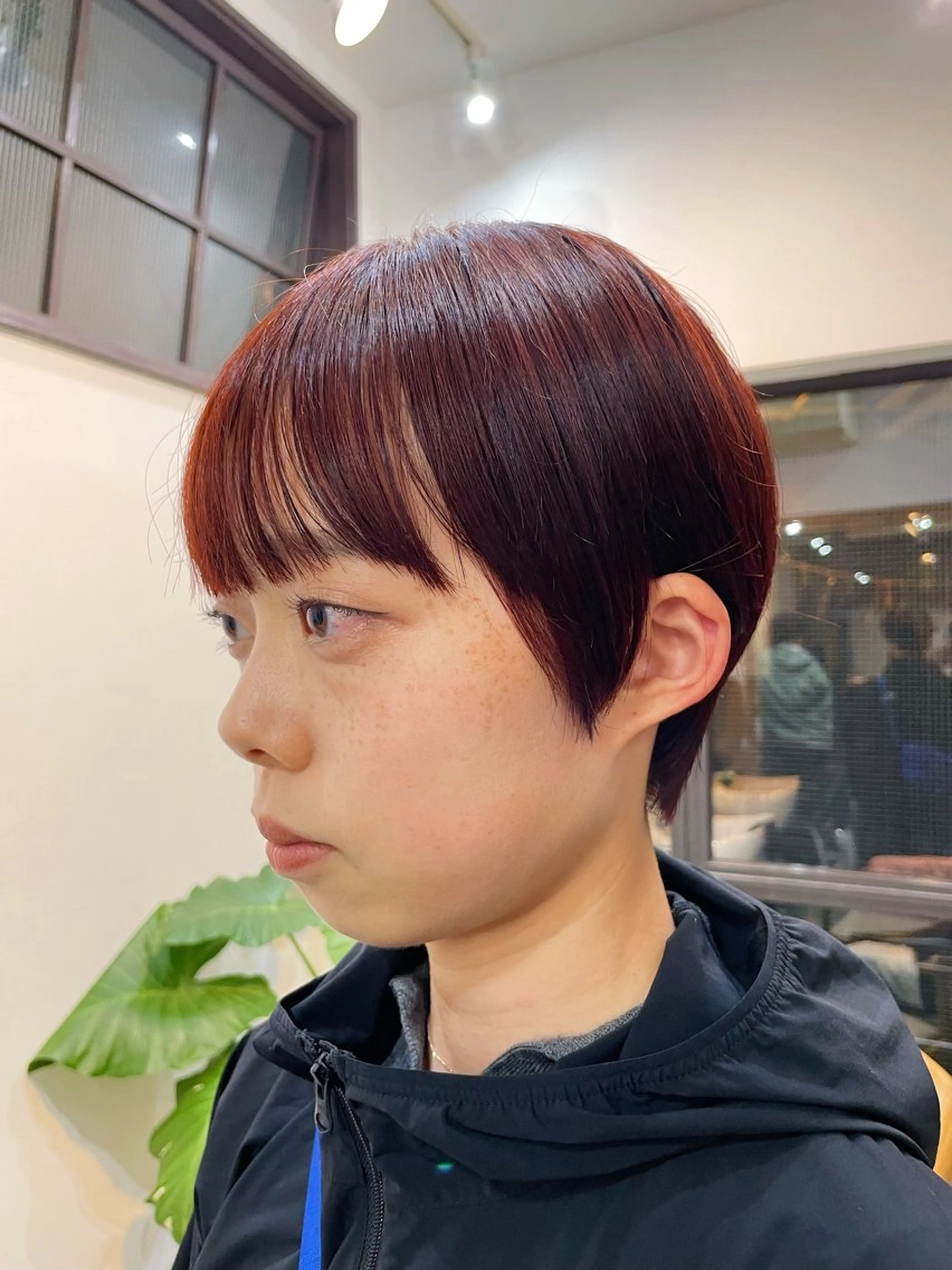 ショート カラー 山中 束真のヘアスタイル
