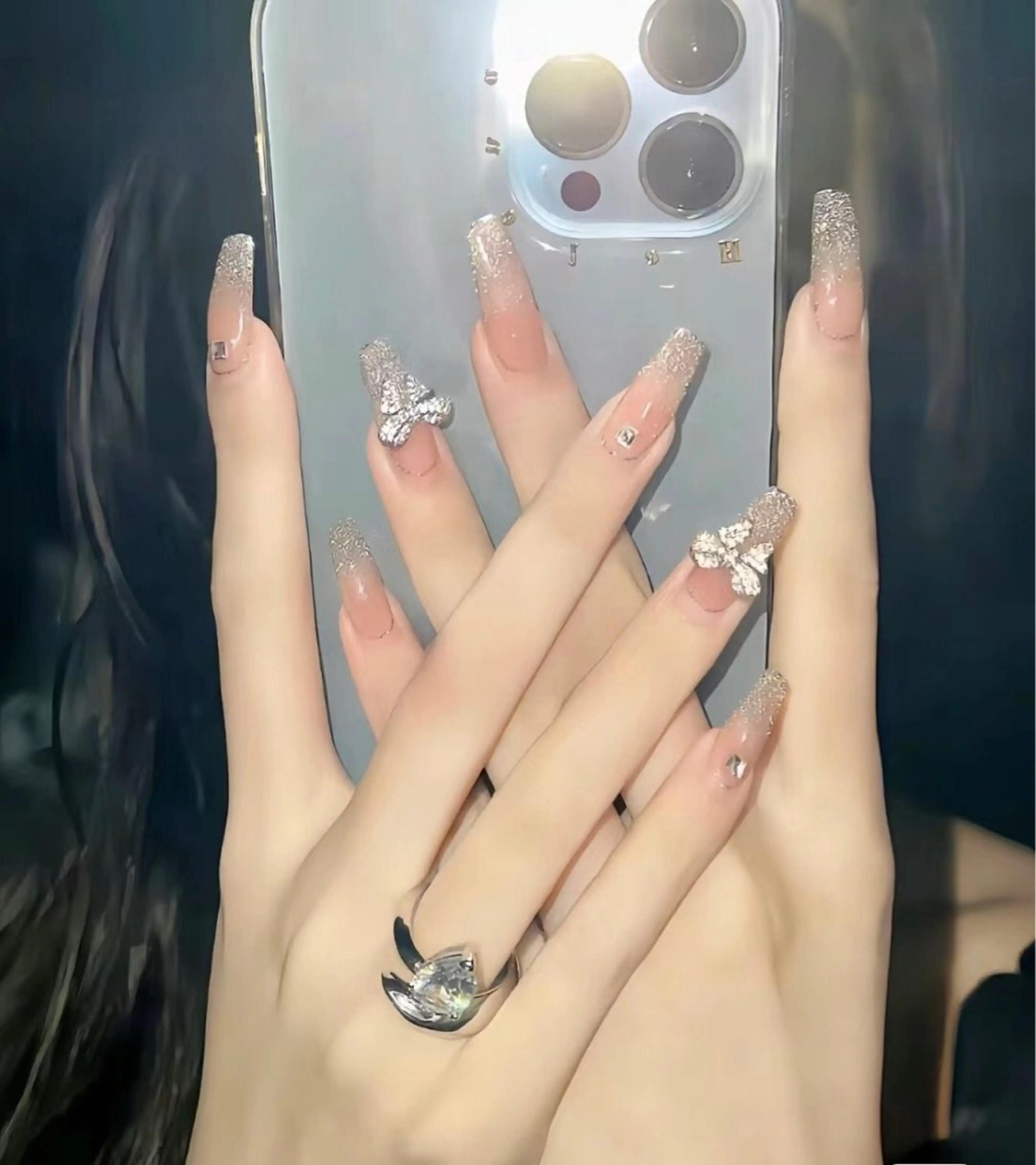 ネイル ハンドネイル Theone栄店 赤松のネイルデザイン