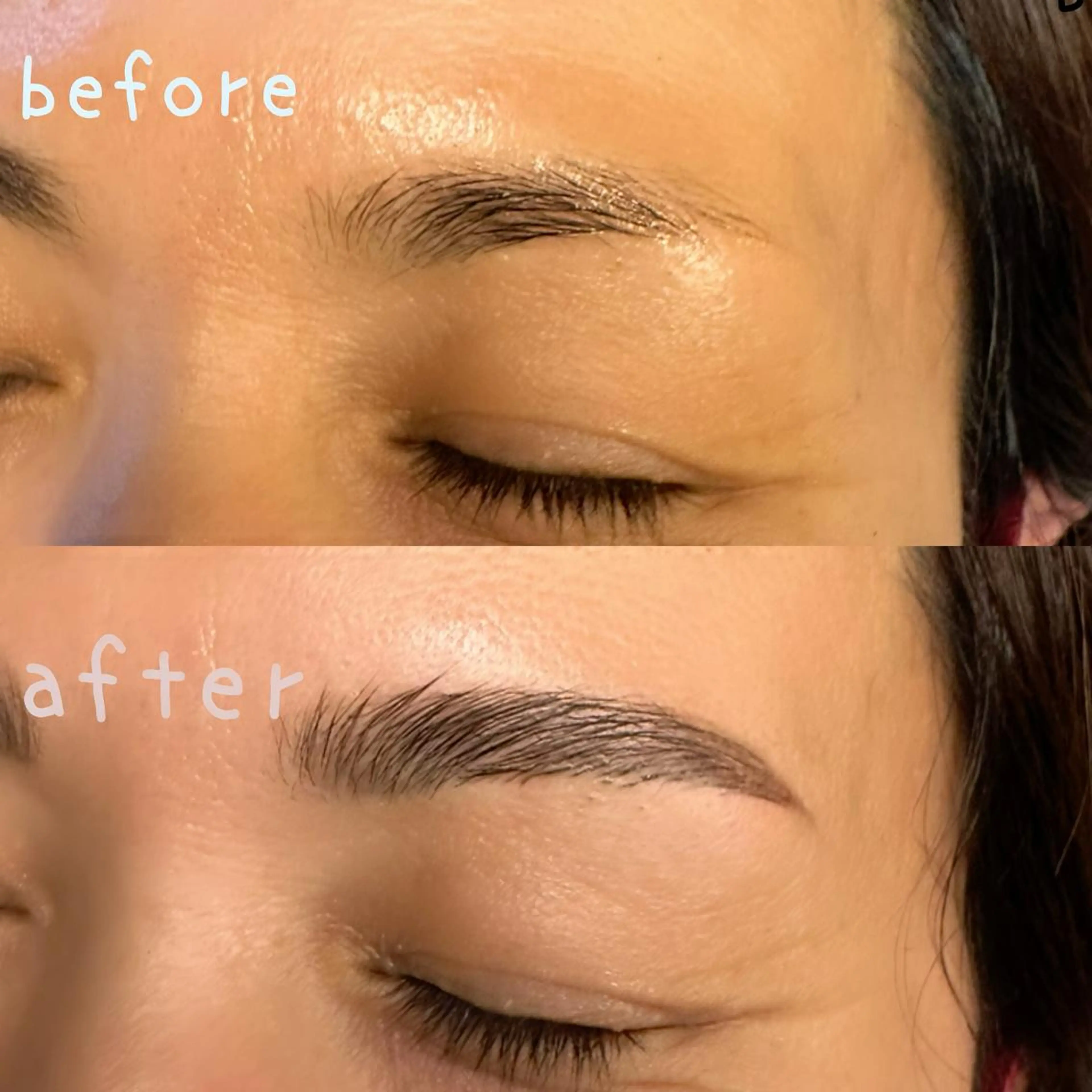 アイブロウ Ummi所属・肌管理／眉毛．まつ毛 陽子の眉毛・アイブロウイメージ