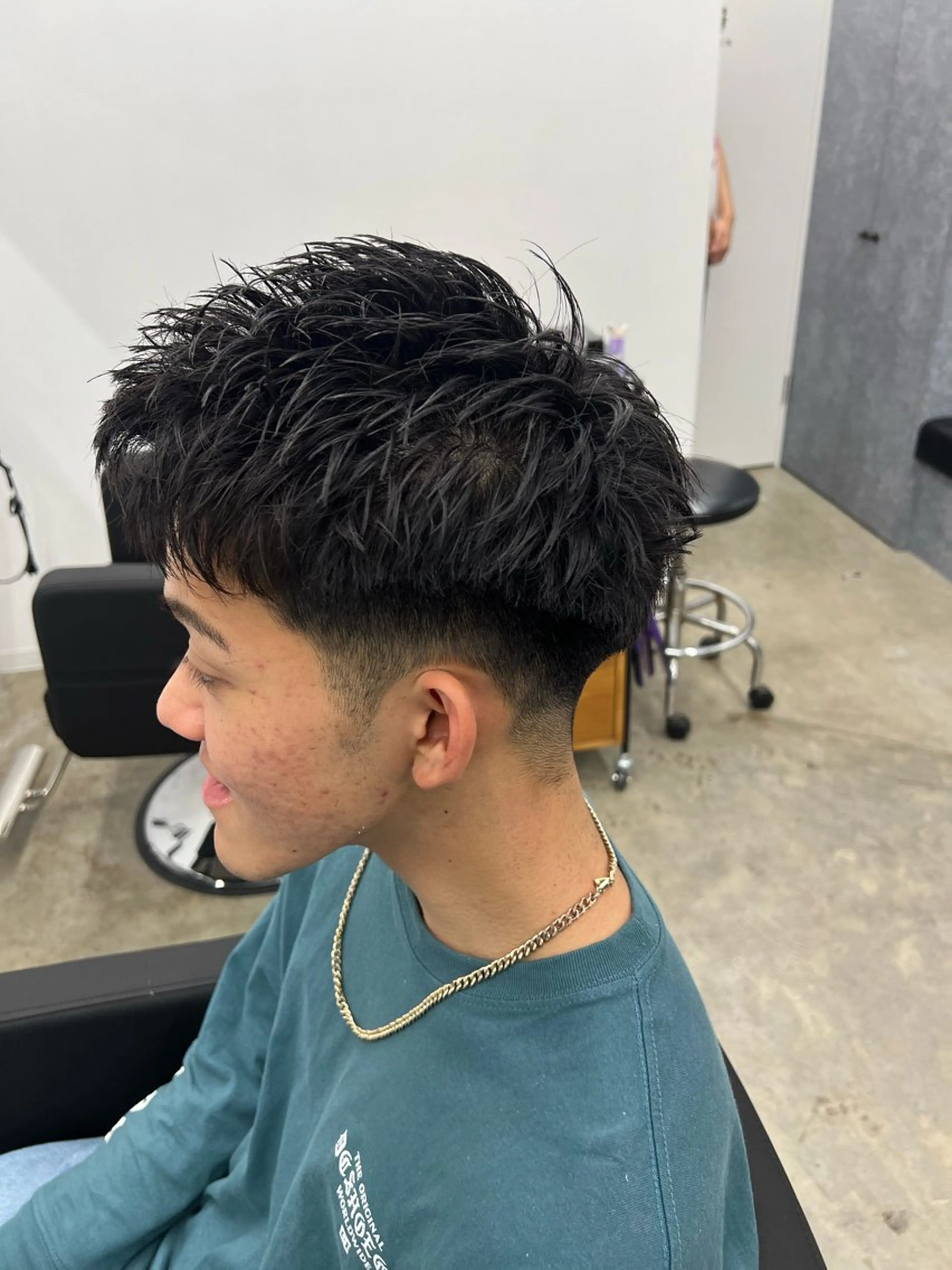 ショート メンズ スパイキーショート ショートヘア カット メンズ特化美容師 井上大輔のヘアスタイル