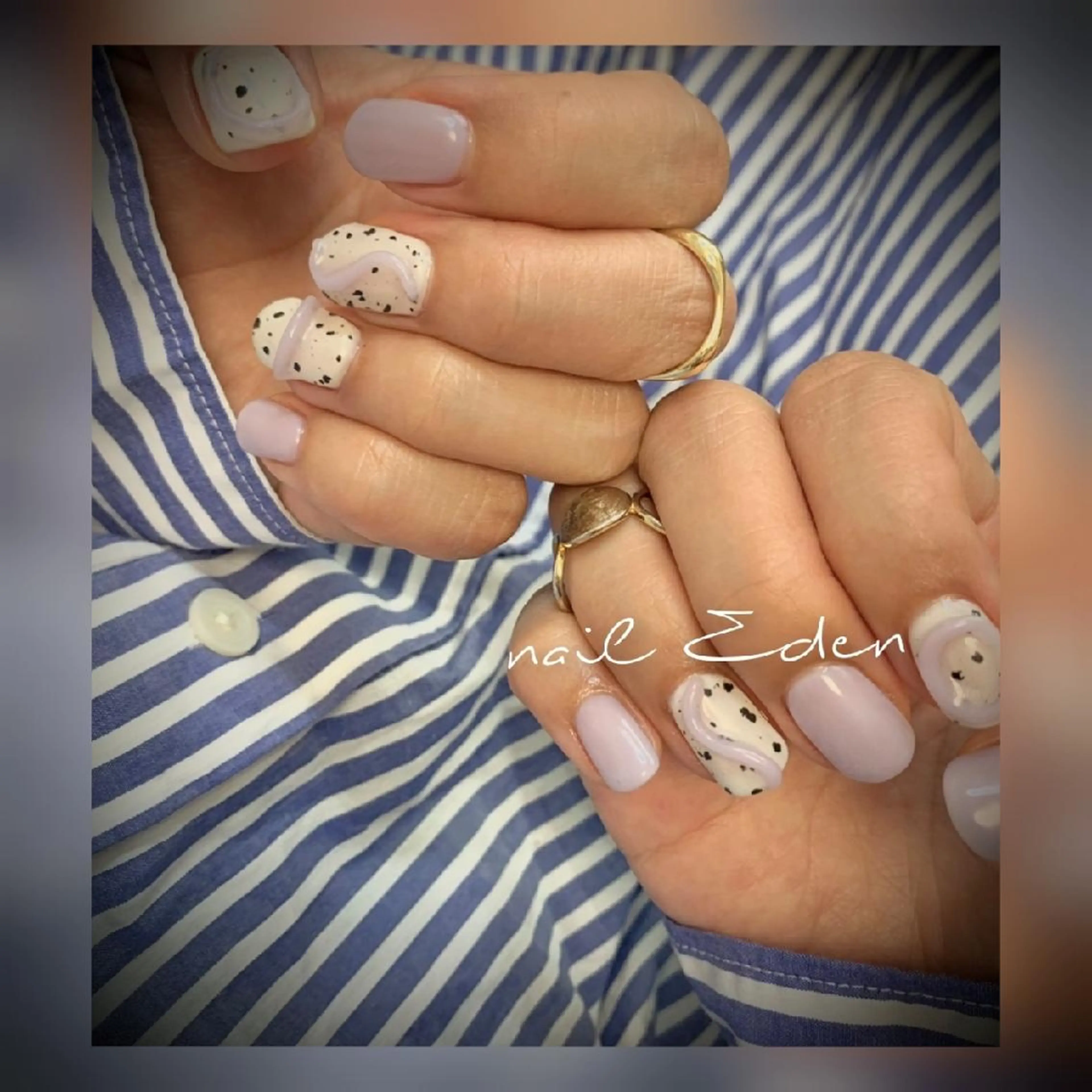 ネイル 持ち込み ハンドネイル ハンドケア Eden　private nail saron所属・Eden ♾️のネイルデザイン