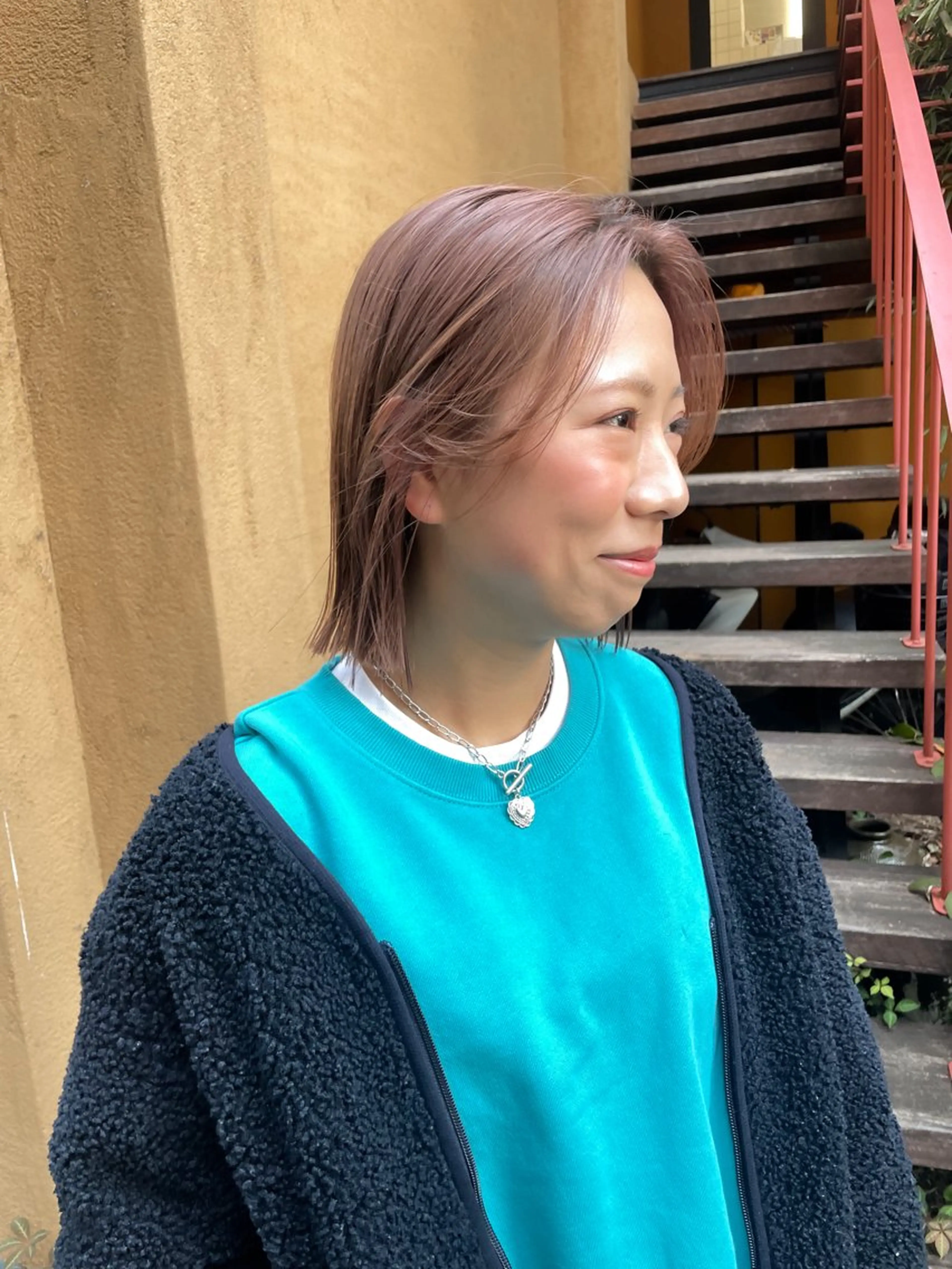 ショート カラー ヘアカラー 関 京磨のヘアスタイル