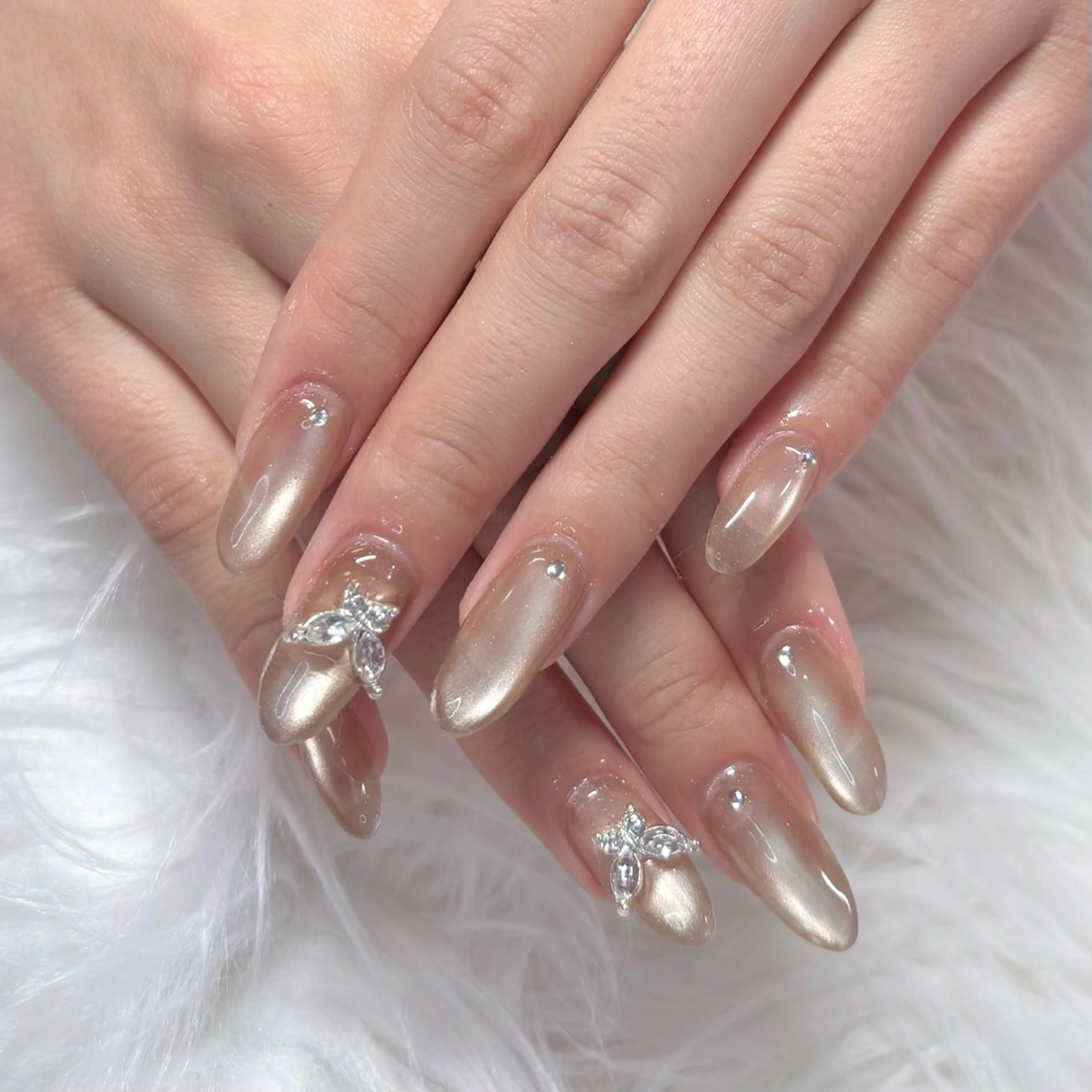 ネイル マグネットネイル スカルプネイル ハンドネイル Noix nailのネイルデザイン