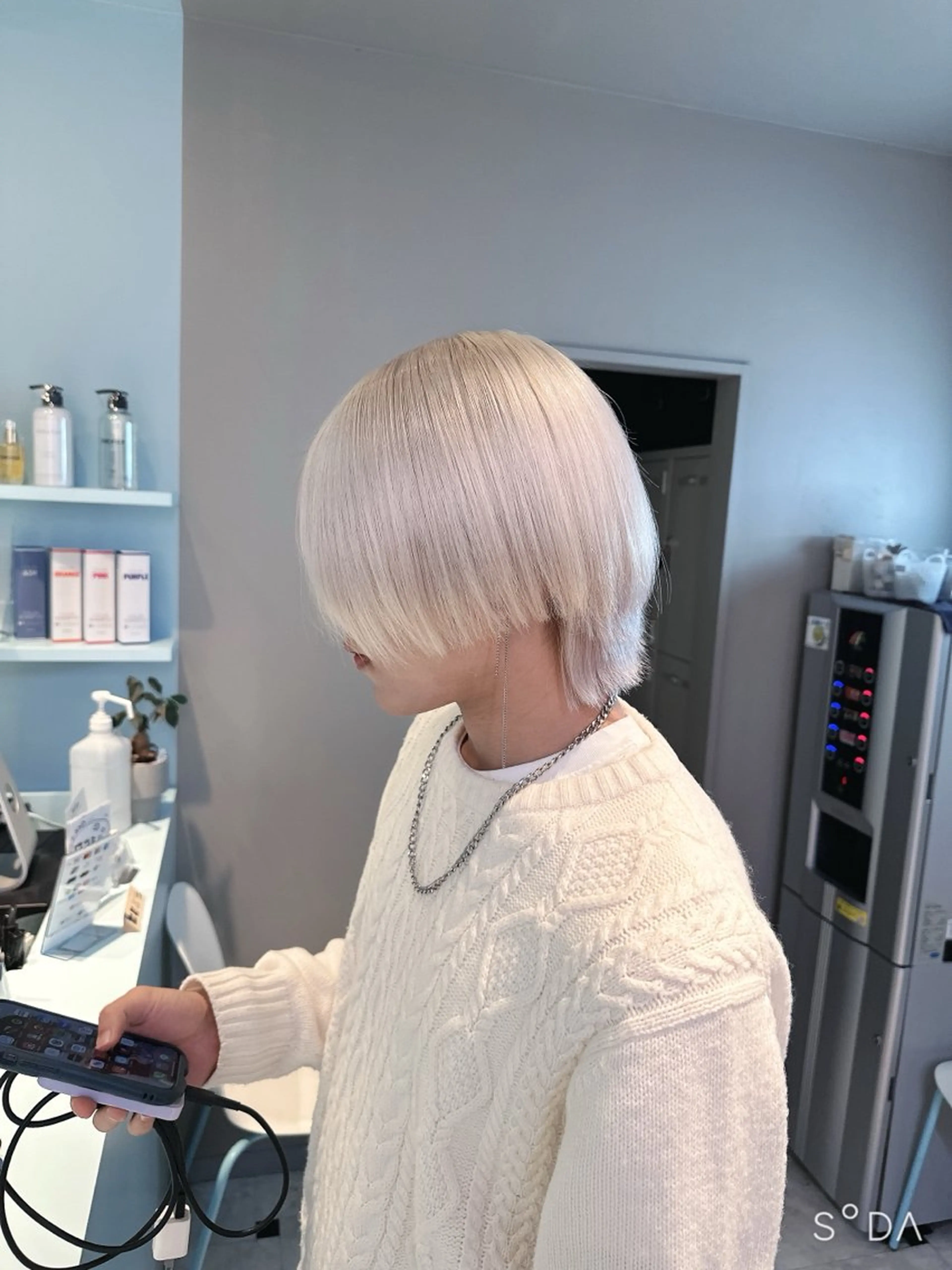 ショート カラー 🪄池袋ハイトーン 🪄ブリーチカラーのヘアスタイル