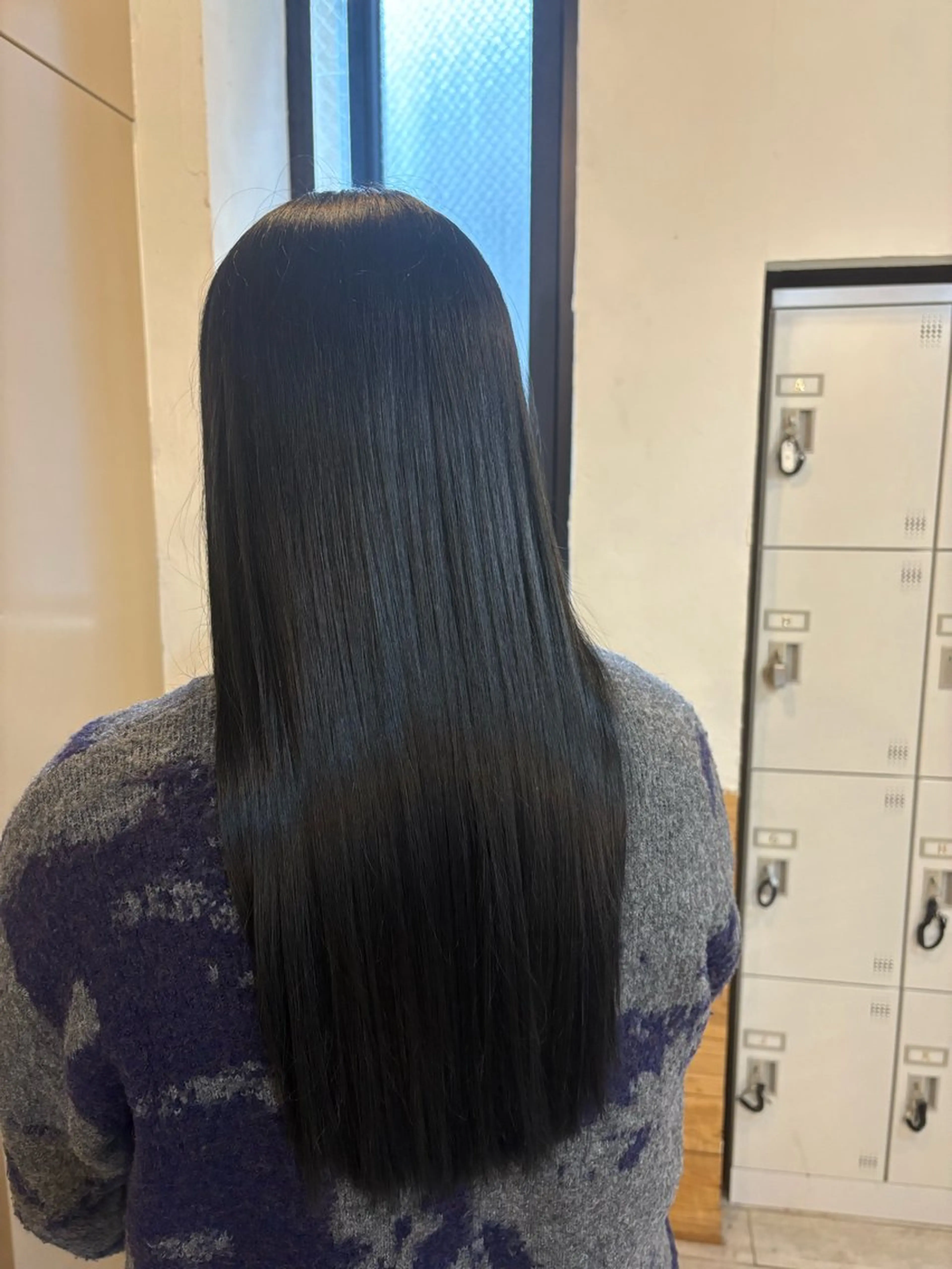 ロング カラー 髪質改善/艶カラー /茶屋町/文野のヘアスタイル