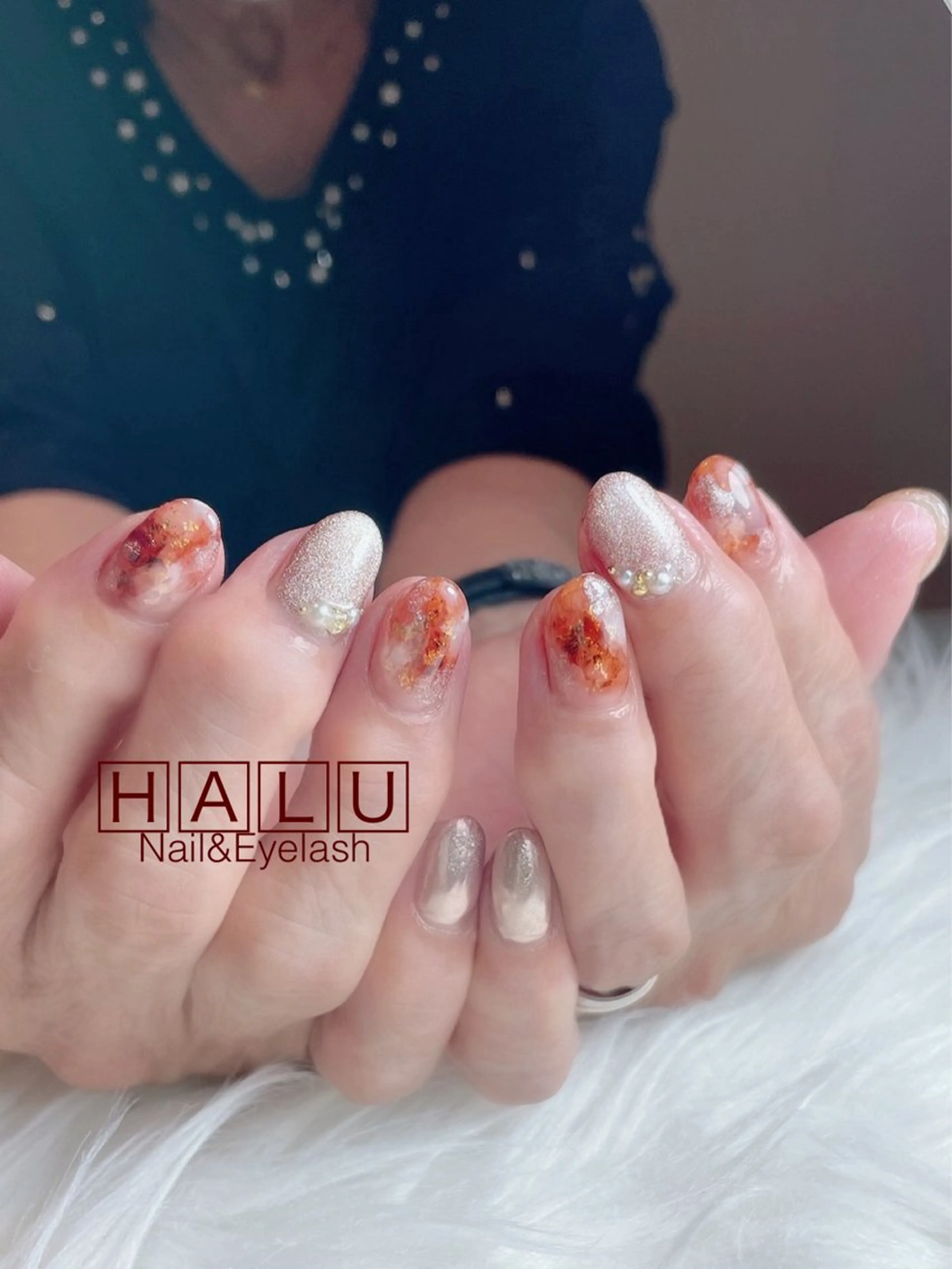 ネイル ハンドネイル フットネイル HALU ハルのネイルデザイン
