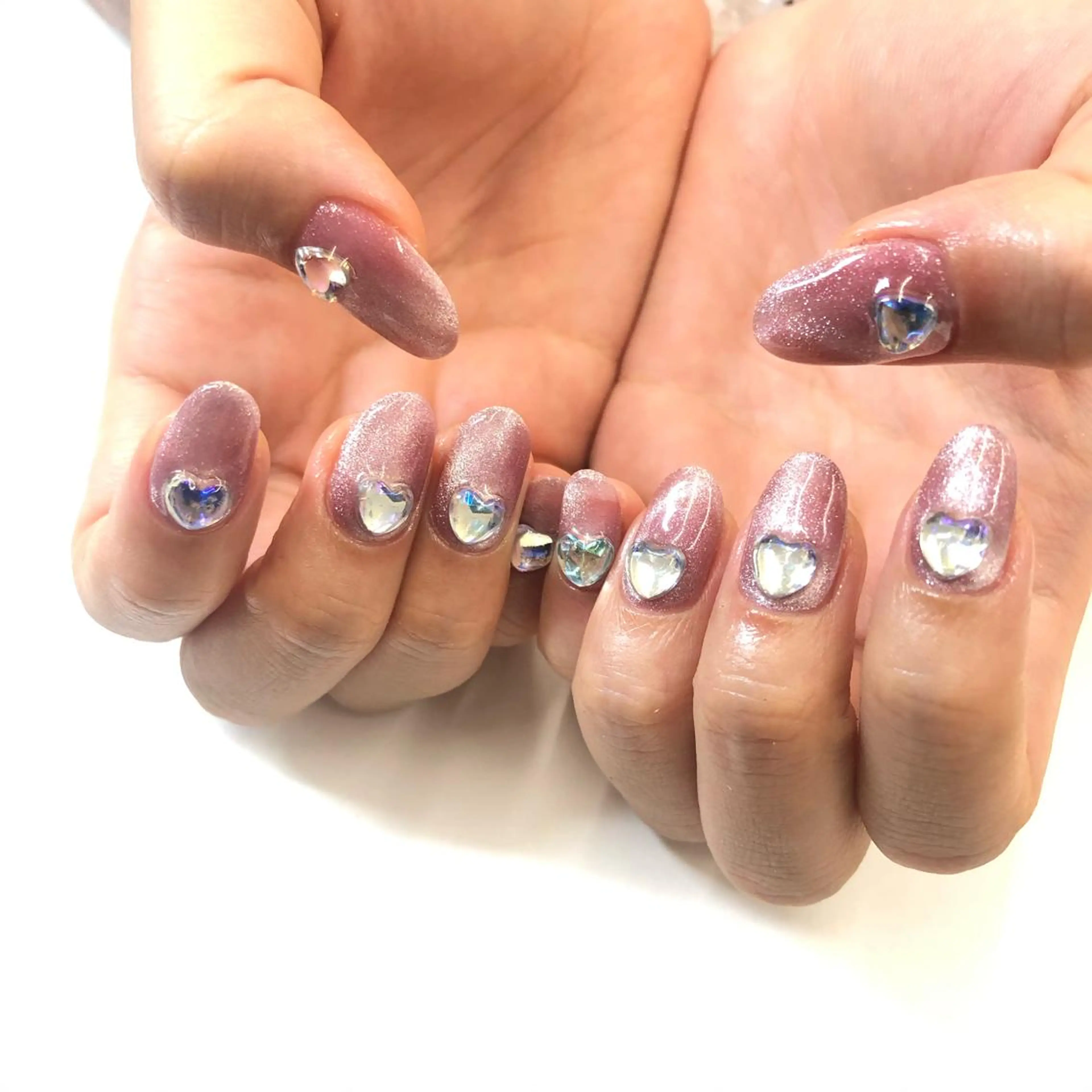 ネイル マグネットネイル ハンドネイル Minami 🍓のネイルデザイン