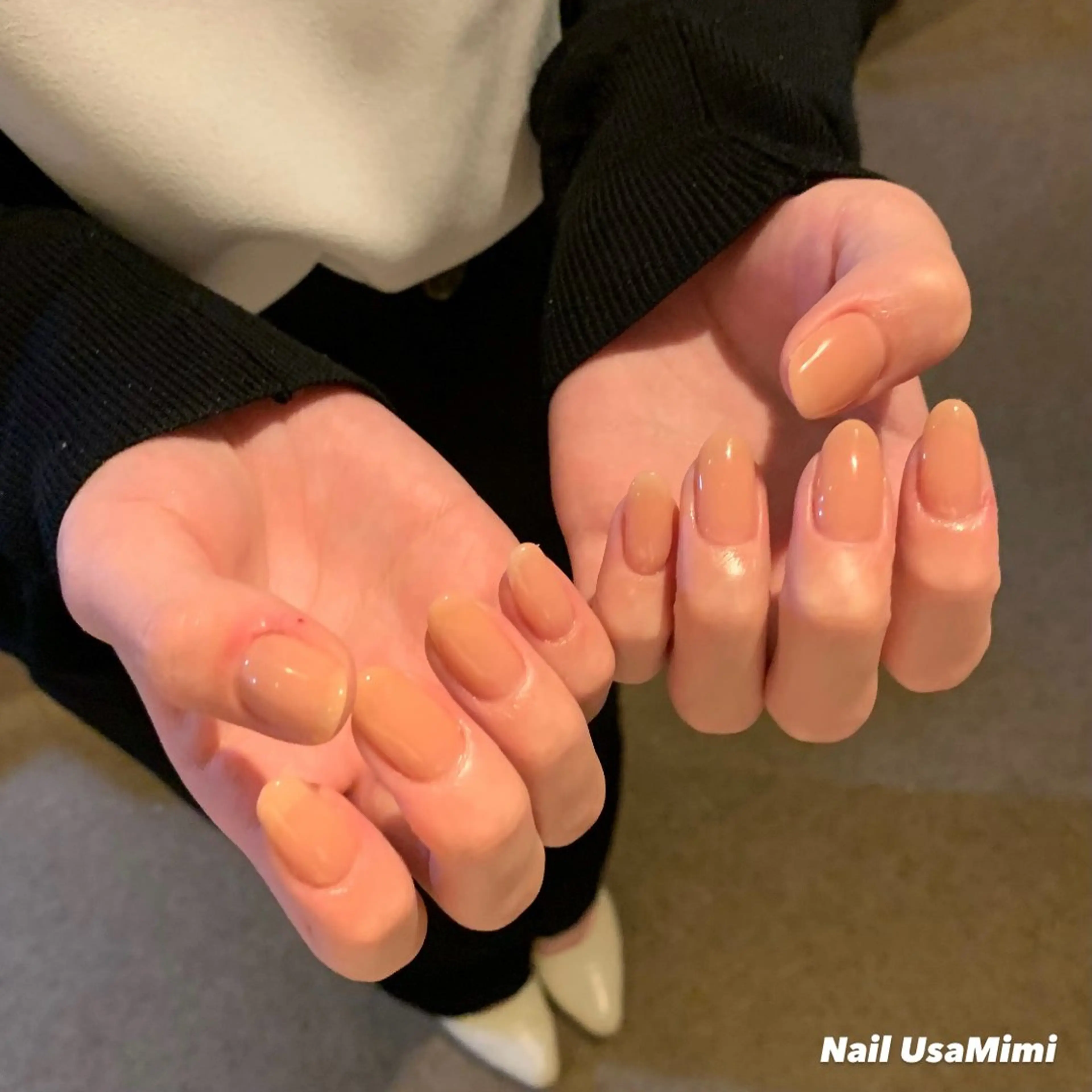 ネイル ジェルネイル キラキラネイル ワンカラーネイル パラジェル シンプルネイル NAIL DOT STUDIO堺筋本町のネイルデザイン