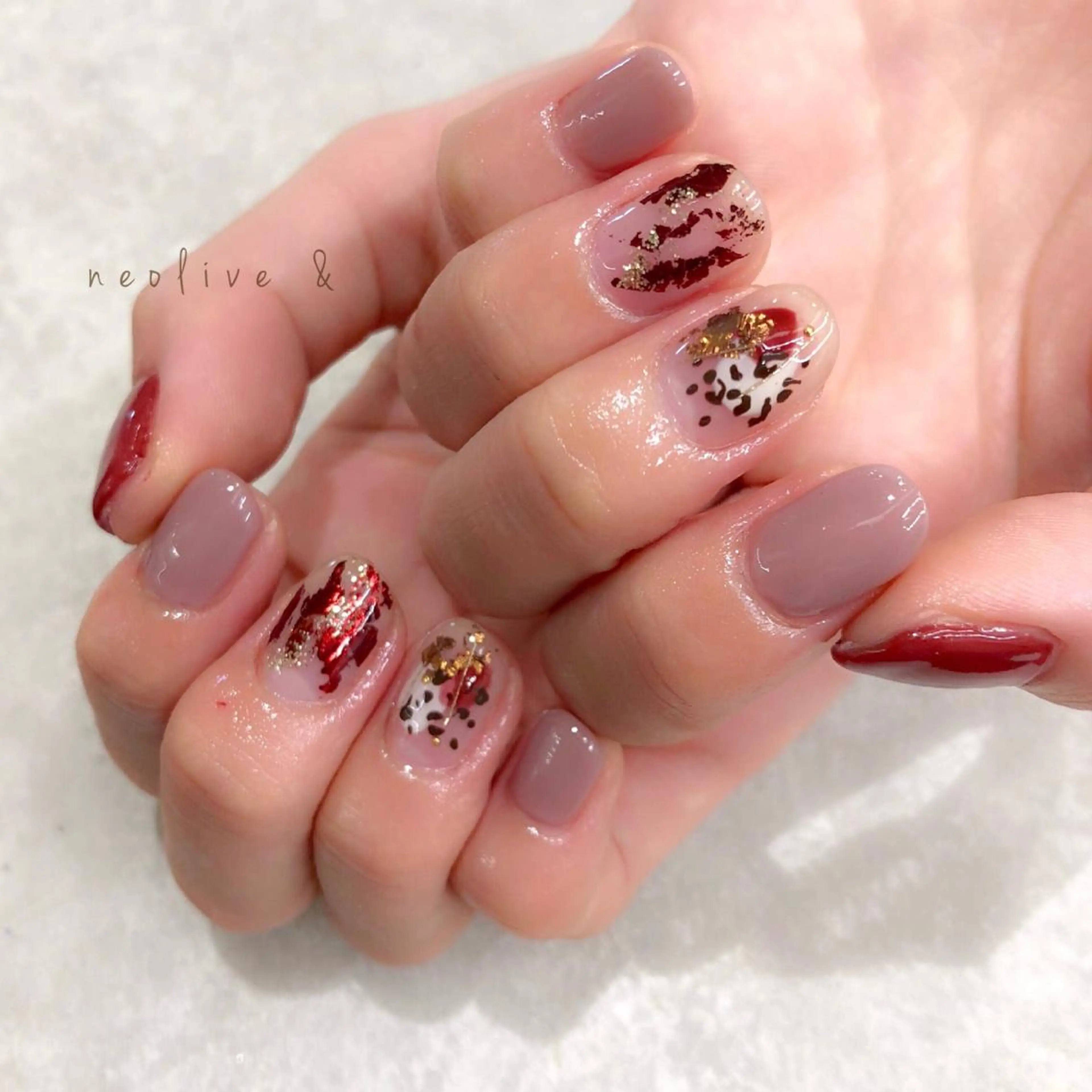 ネイル Yuriko Omi パラジェル/渋谷のネイルデザイン