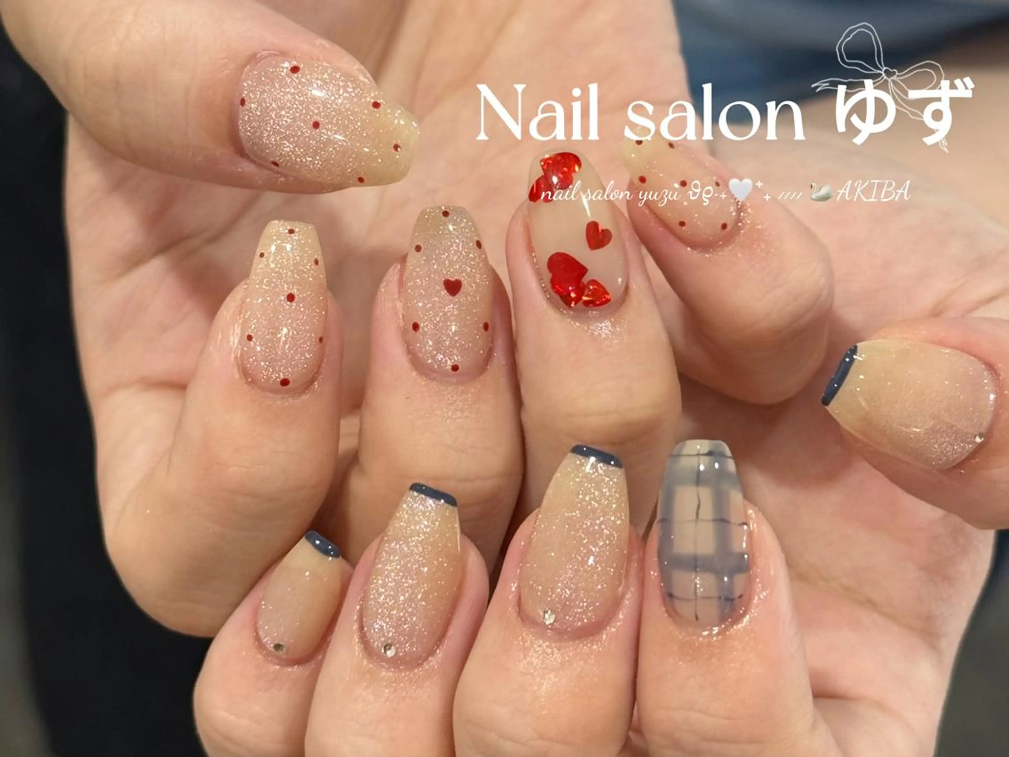 ネイル ハンドネイル MAKI💚💚💚 秋葉原.のネイルデザイン