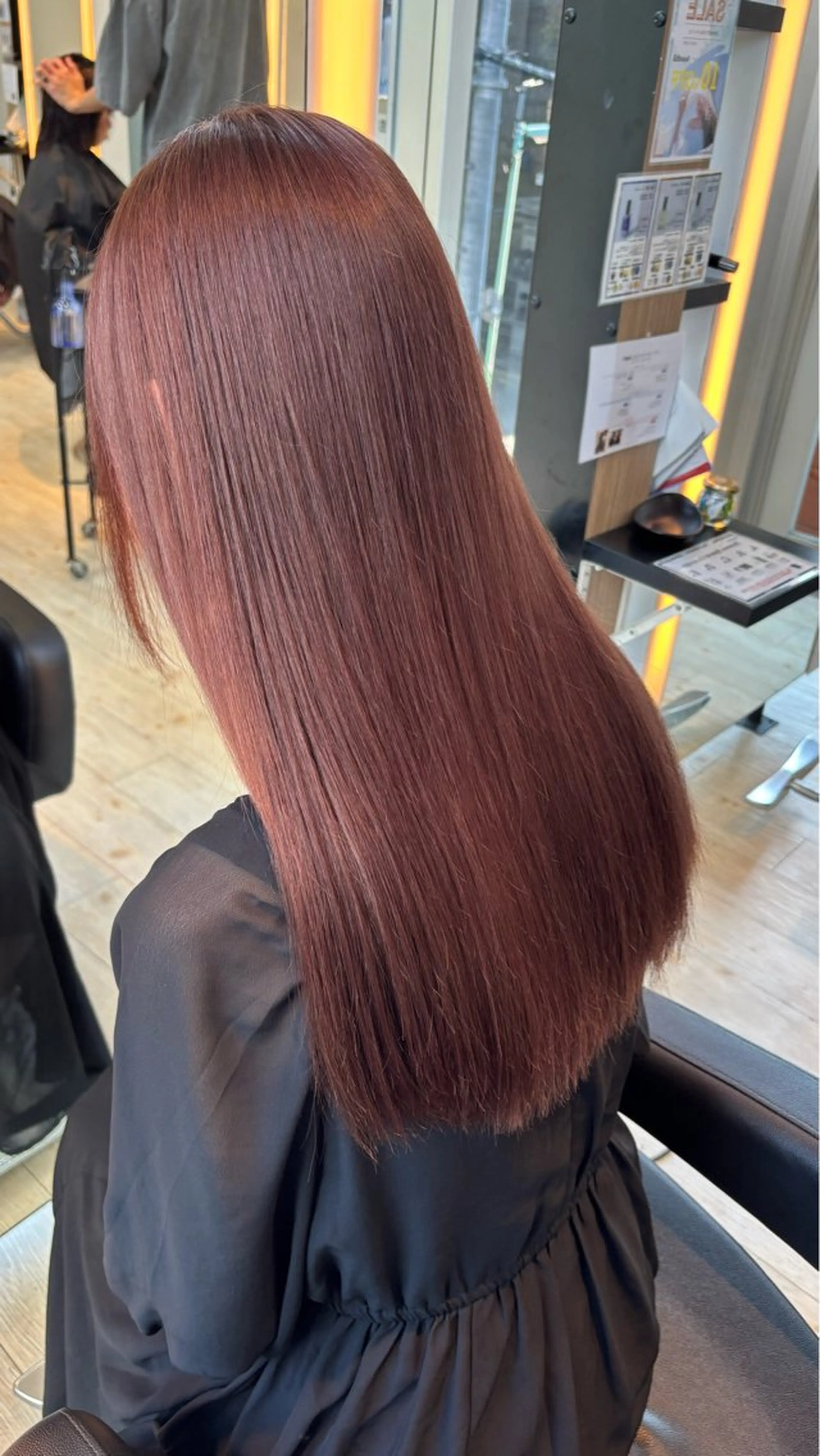 カラー ベージュカラー ブリーチ ケアブリーチ ピンクカラー ピンクベージュ miyu/ボブ/ 透明感カラー/栄のヘアスタイル