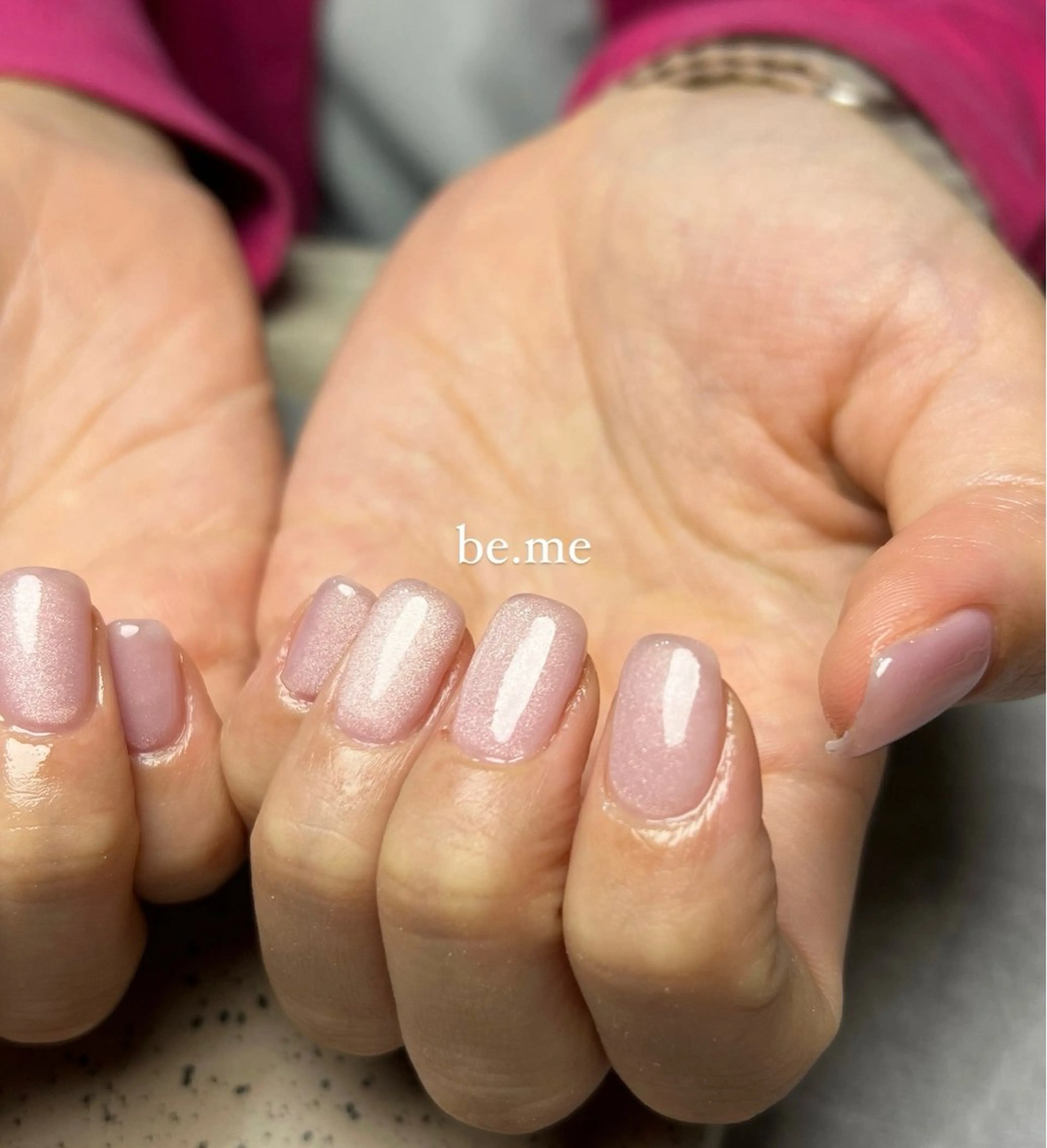 ネイル シンプルネイル be.me yuunaのネイルデザイン