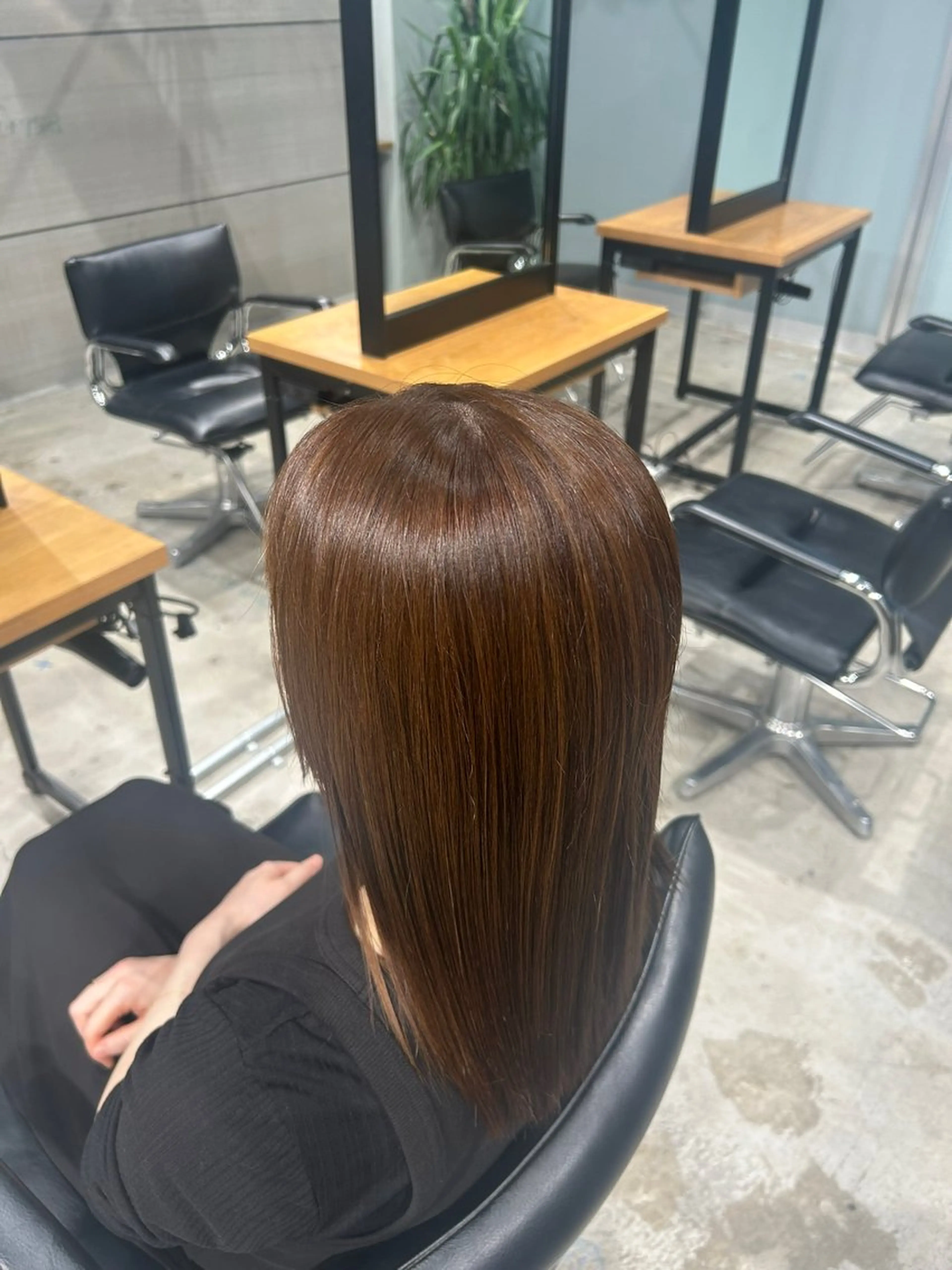 カラー ナチュラルカラー リタッチ　あんりのヘアスタイル