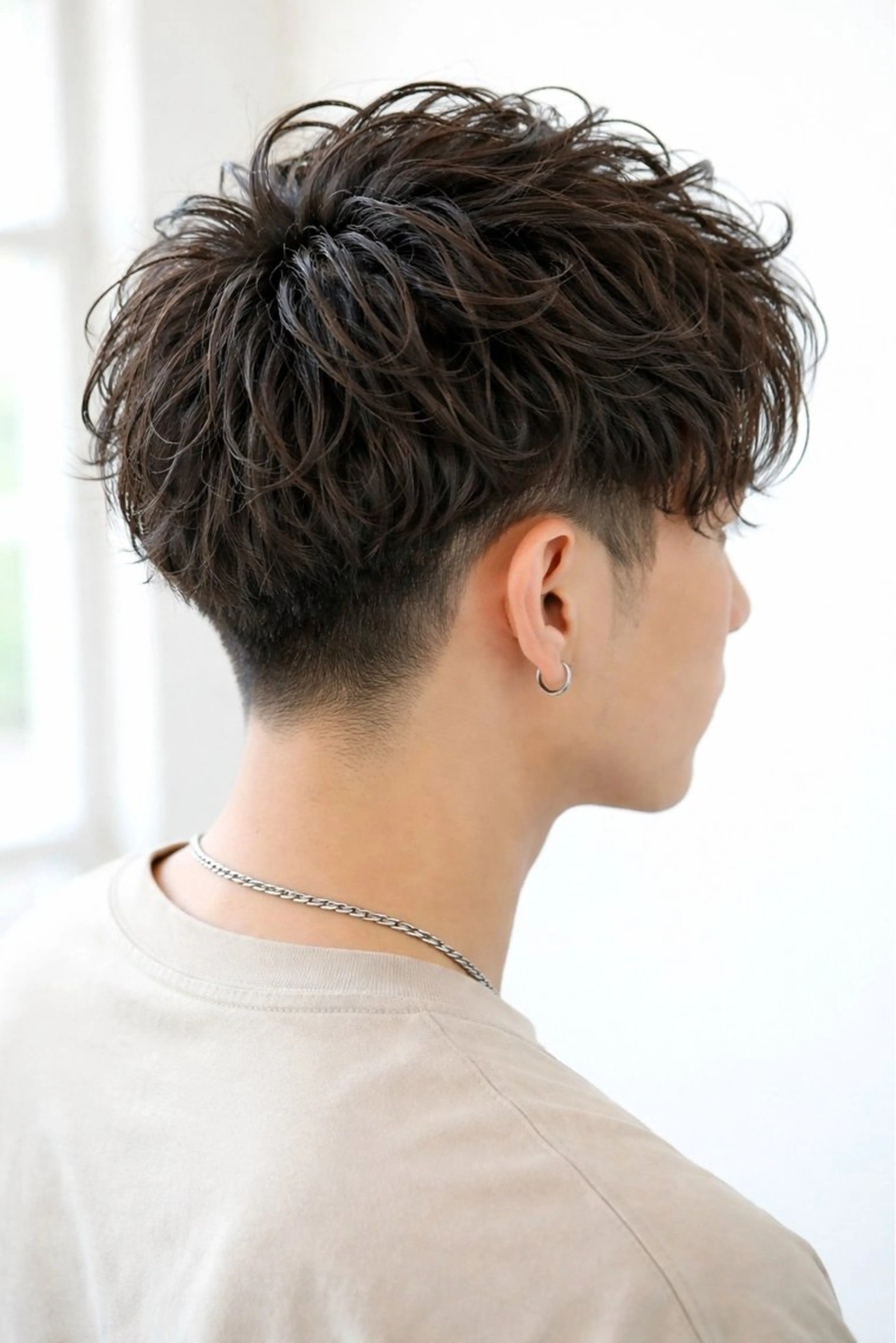 メンズ カット パーマ ヘアーメイクマロン ヘアーメイクマロンのヘアスタイル