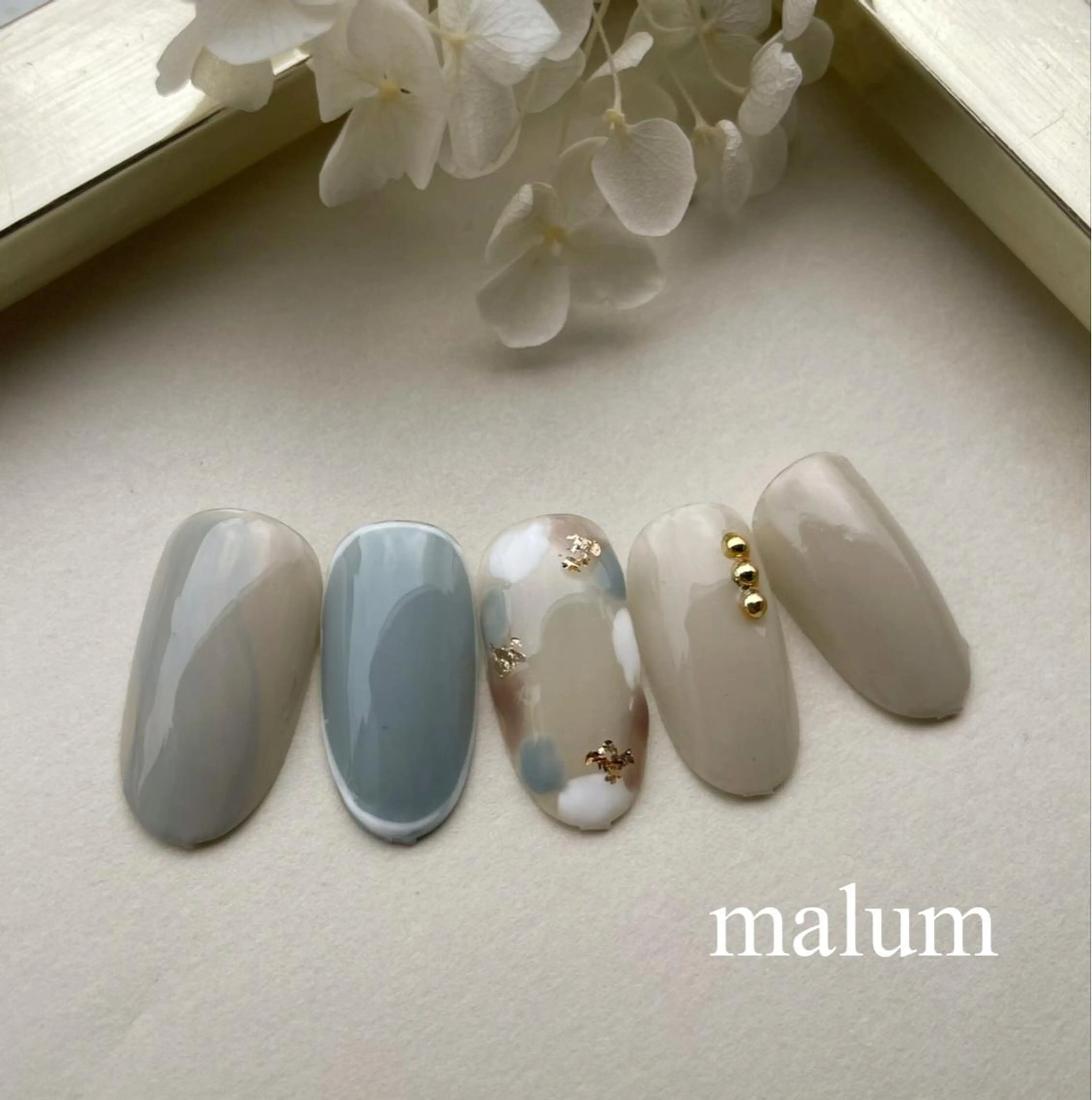 ネイル ハンドネイル malum nailのネイルデザイン