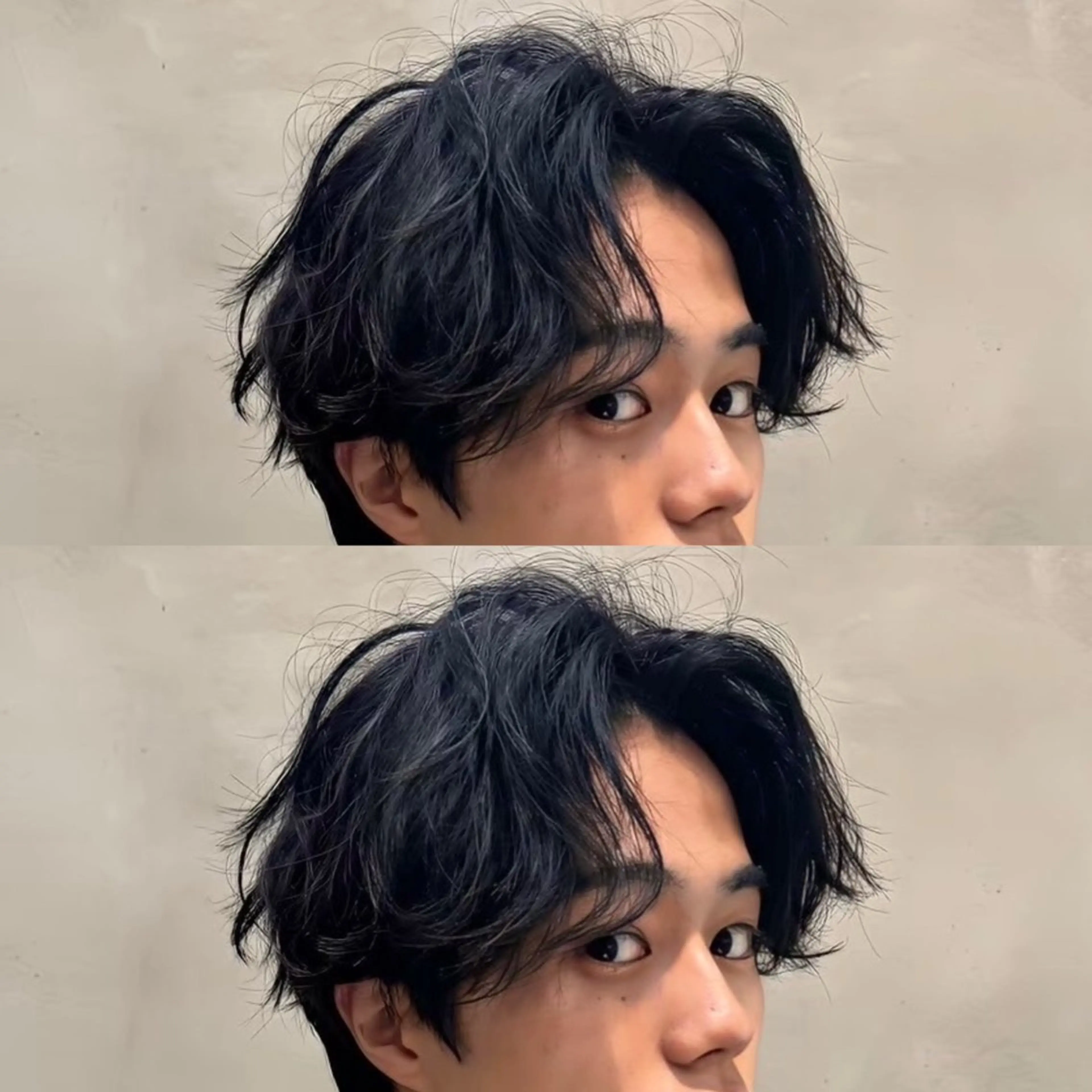 パーマ メンズ センターパート メンズパーマ スパイラルパーマ カット パーマ トリートメント メンズカット/パーマ 艶カラーTAIGA︎のヘアスタイル