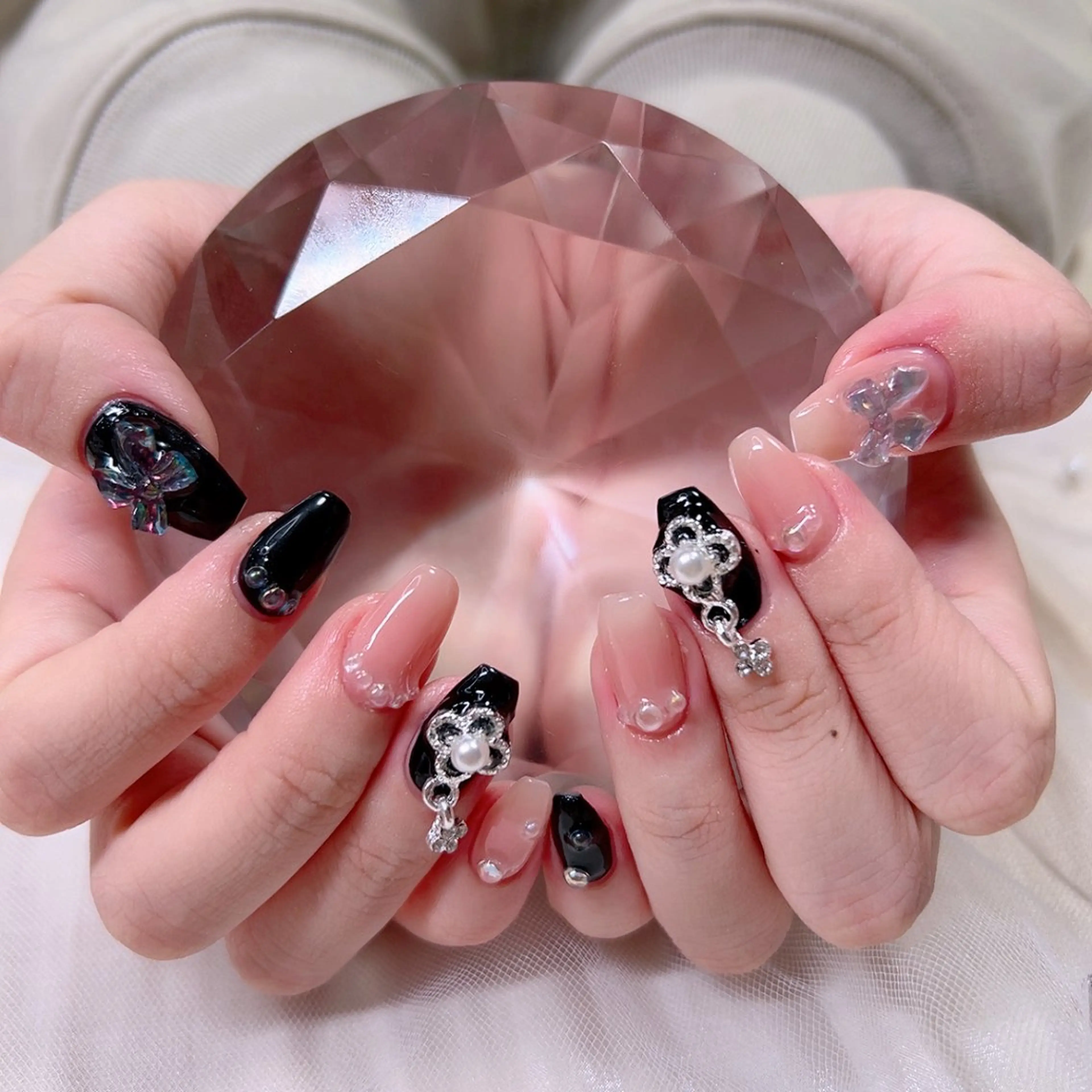 ネイル ワンカラーネイル ぷっくりネイル Cute Tips nailのネイルデザイン