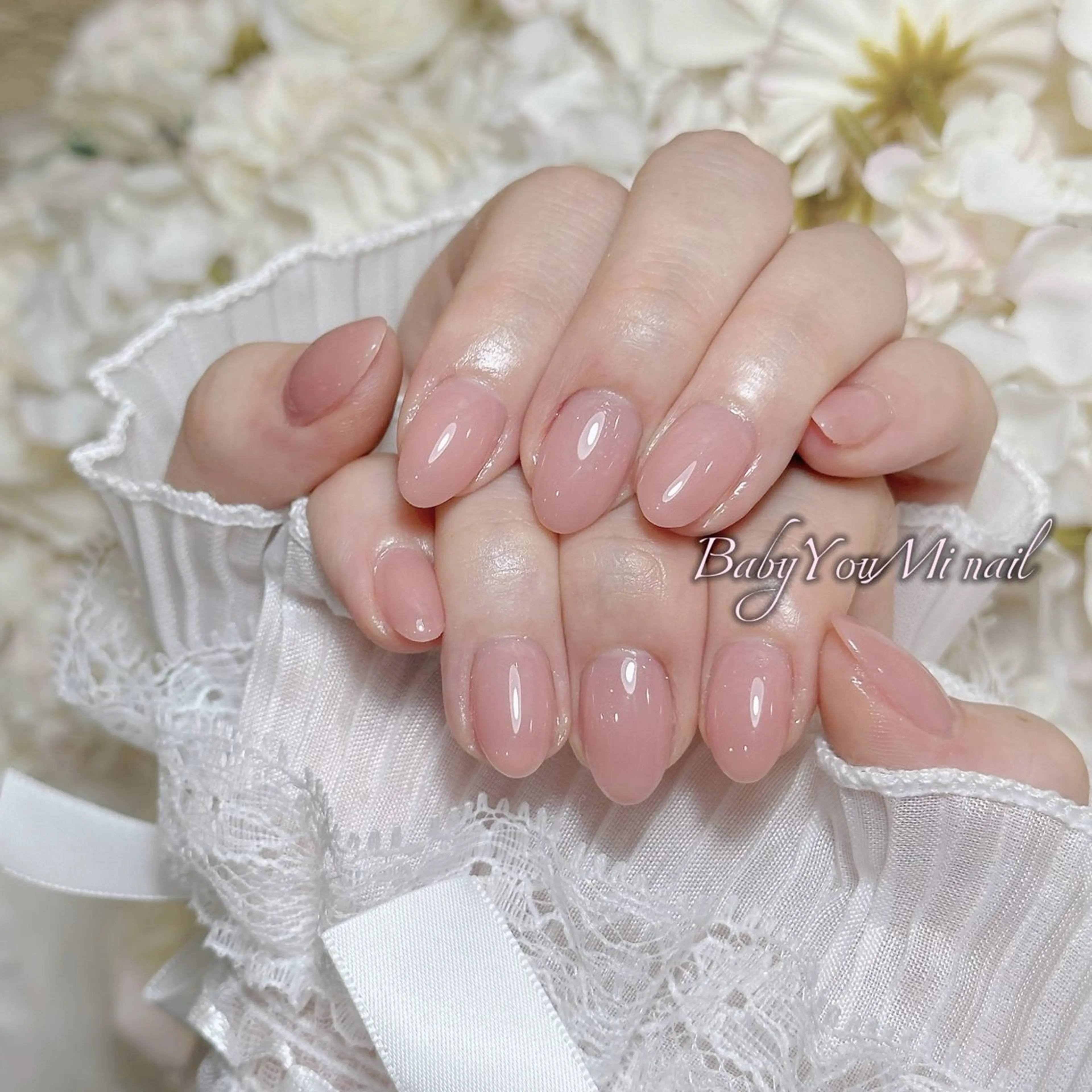 ネイル オーロラネイル 成人式 フットネイル フレンチネイル ジェルネイル ハンドネイル Oomiya 服部のネイルデザイン