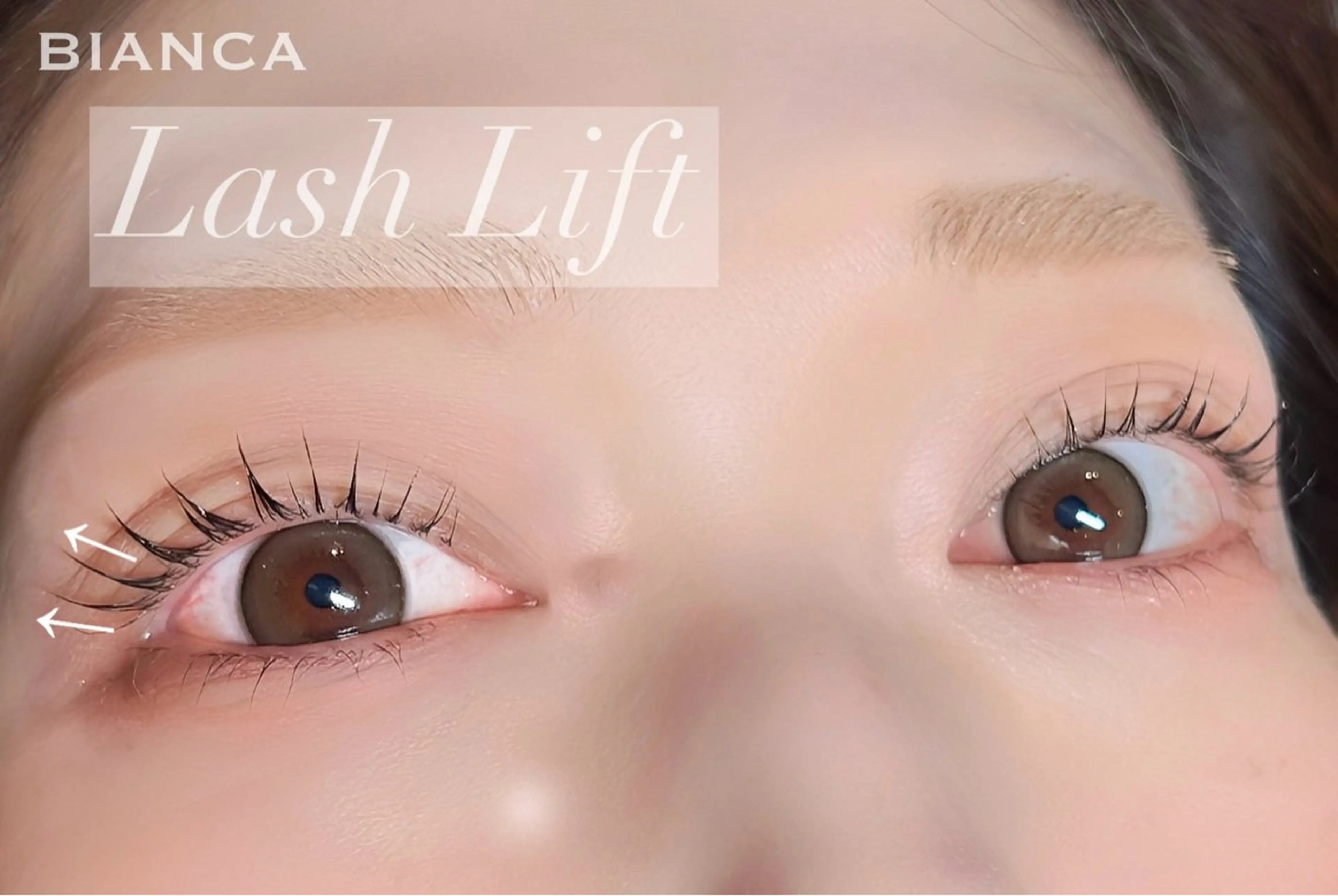 マツエク・マツパ 下まつげエクステ BIANCA/上大岡 /YUKARI/束感のマツエク・マツパデザイン