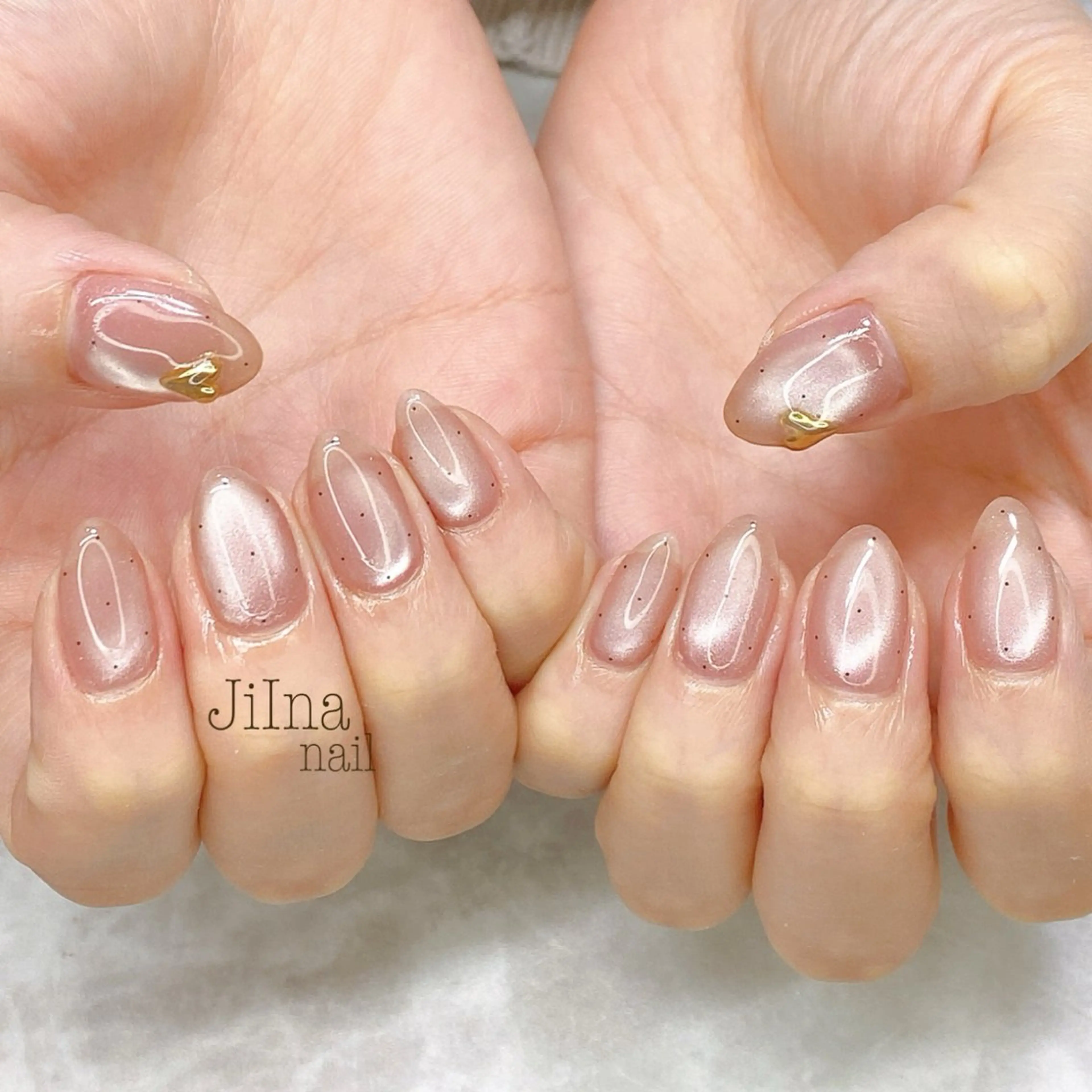ネイル 持ち込み JiIna nailのネイルデザイン