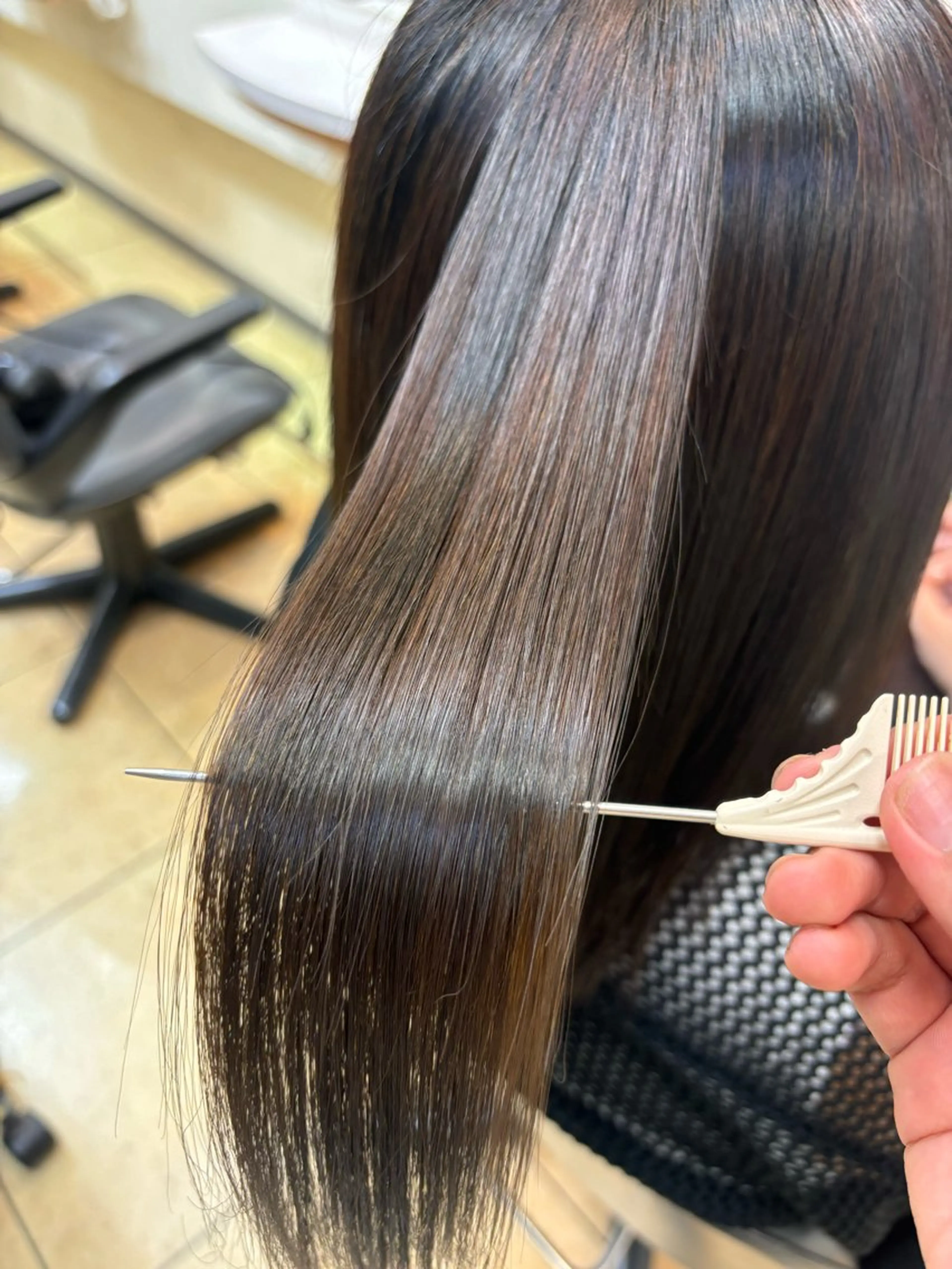 セミロング 🐥長木 ゆかり🐥のヘアスタイル