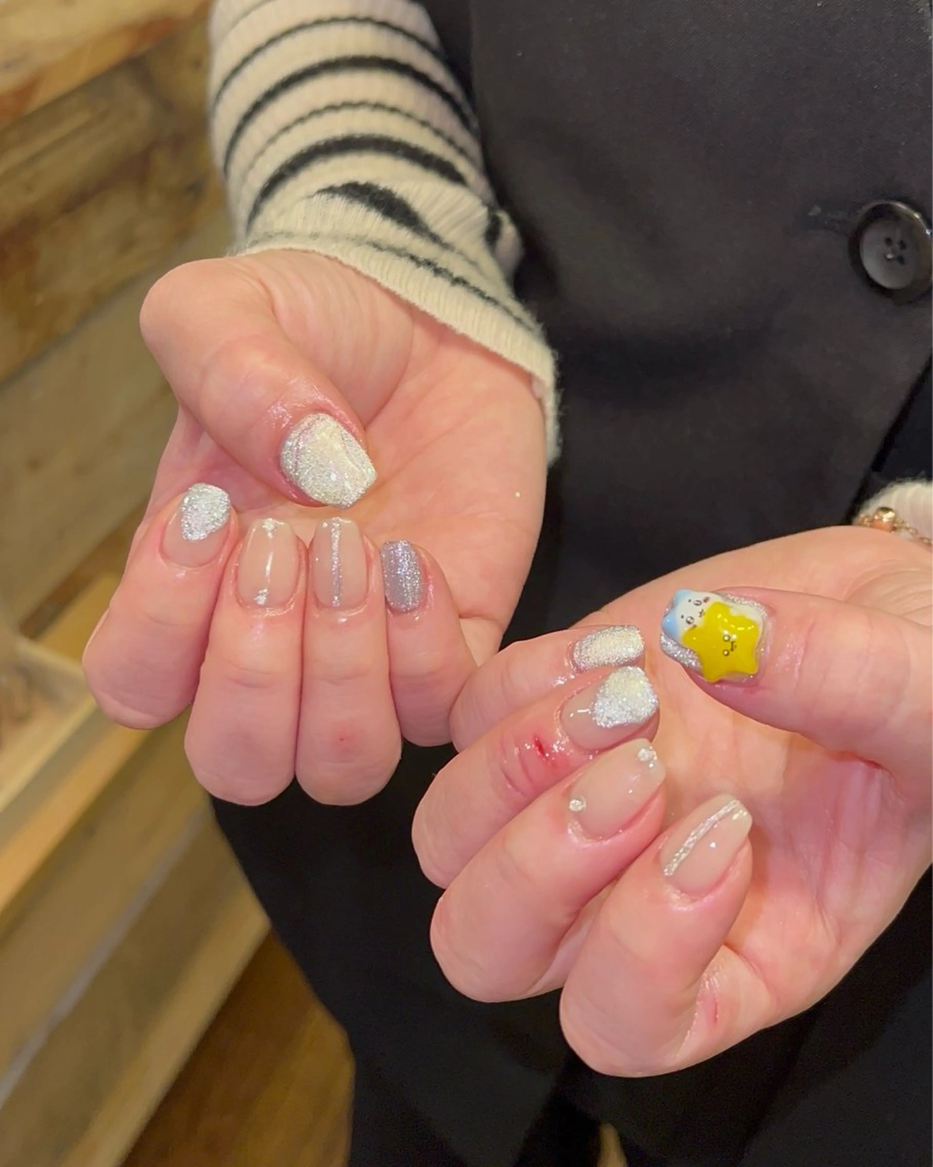 ネイル 持ち込み ハンドネイル フットネイル ハンドケア Nes.Nail所属・Miyagi Asamiのネイルデザイン