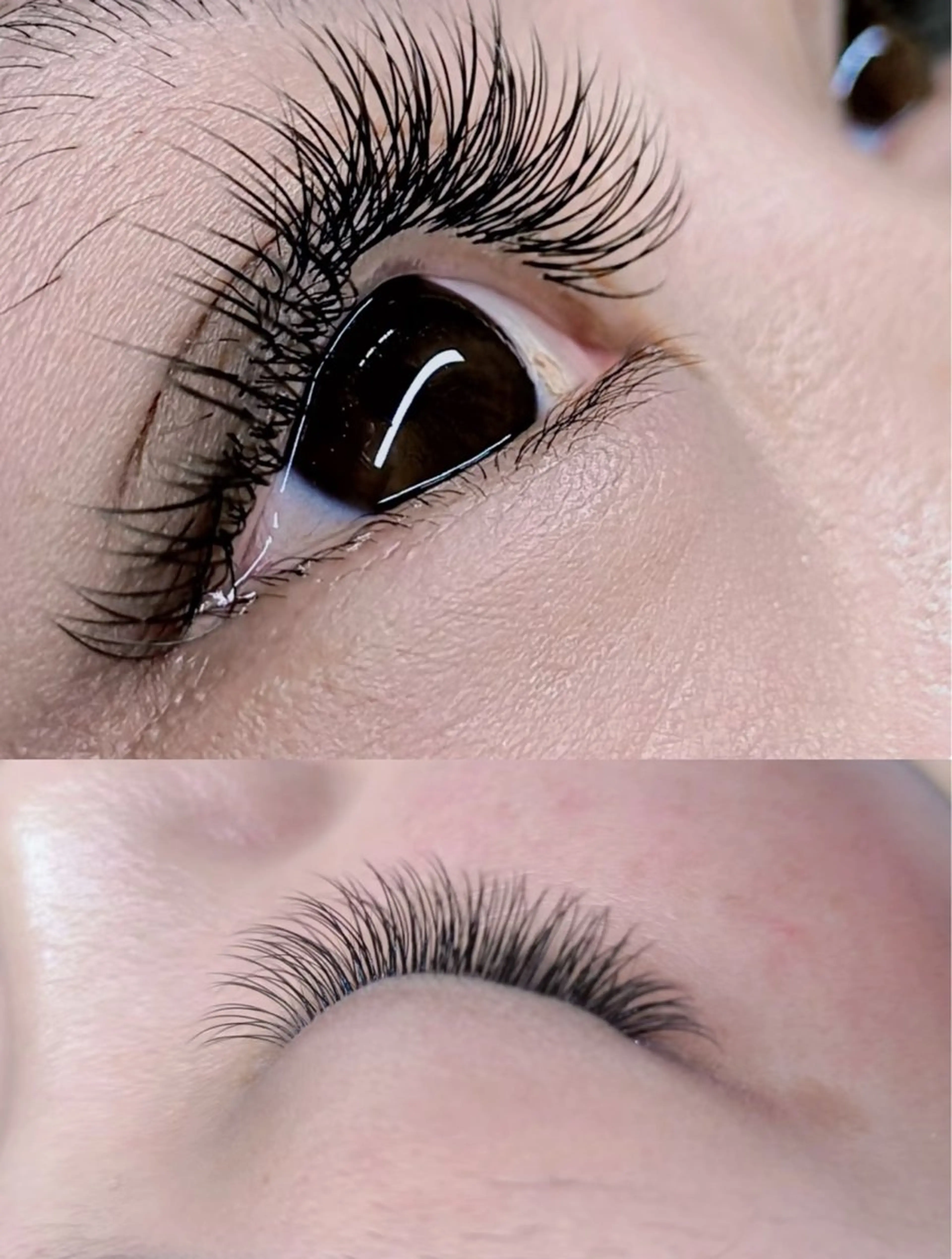 マツエク・マツパ 束感まつ毛 カラーマツエク フラットラッシュ パリジェンヌラッシュリフト まつげパーマ マツエク Queen Salonのエステ・リラクイメージ