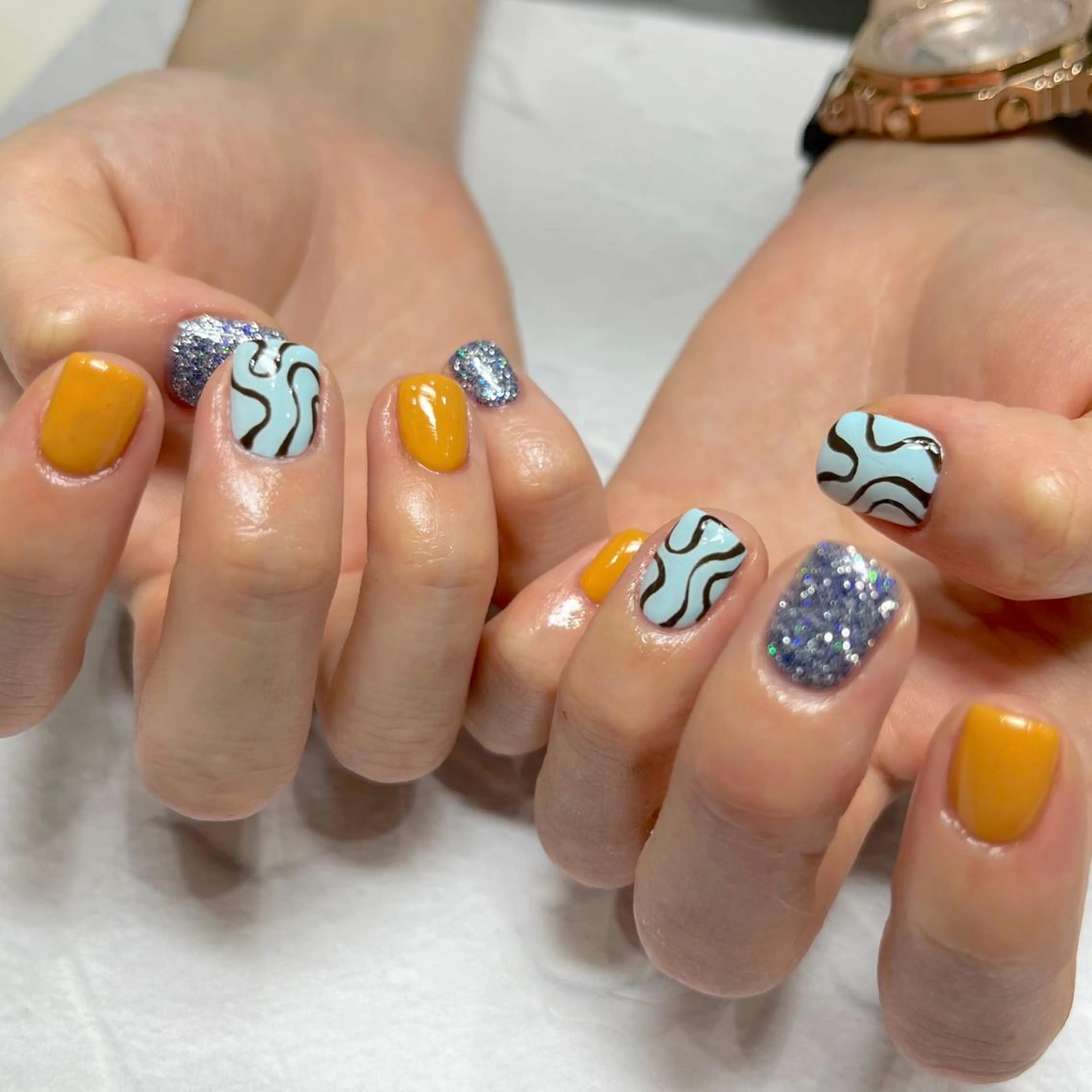 ネイル ハンドネイル Fairy 若月のネイルデザイン