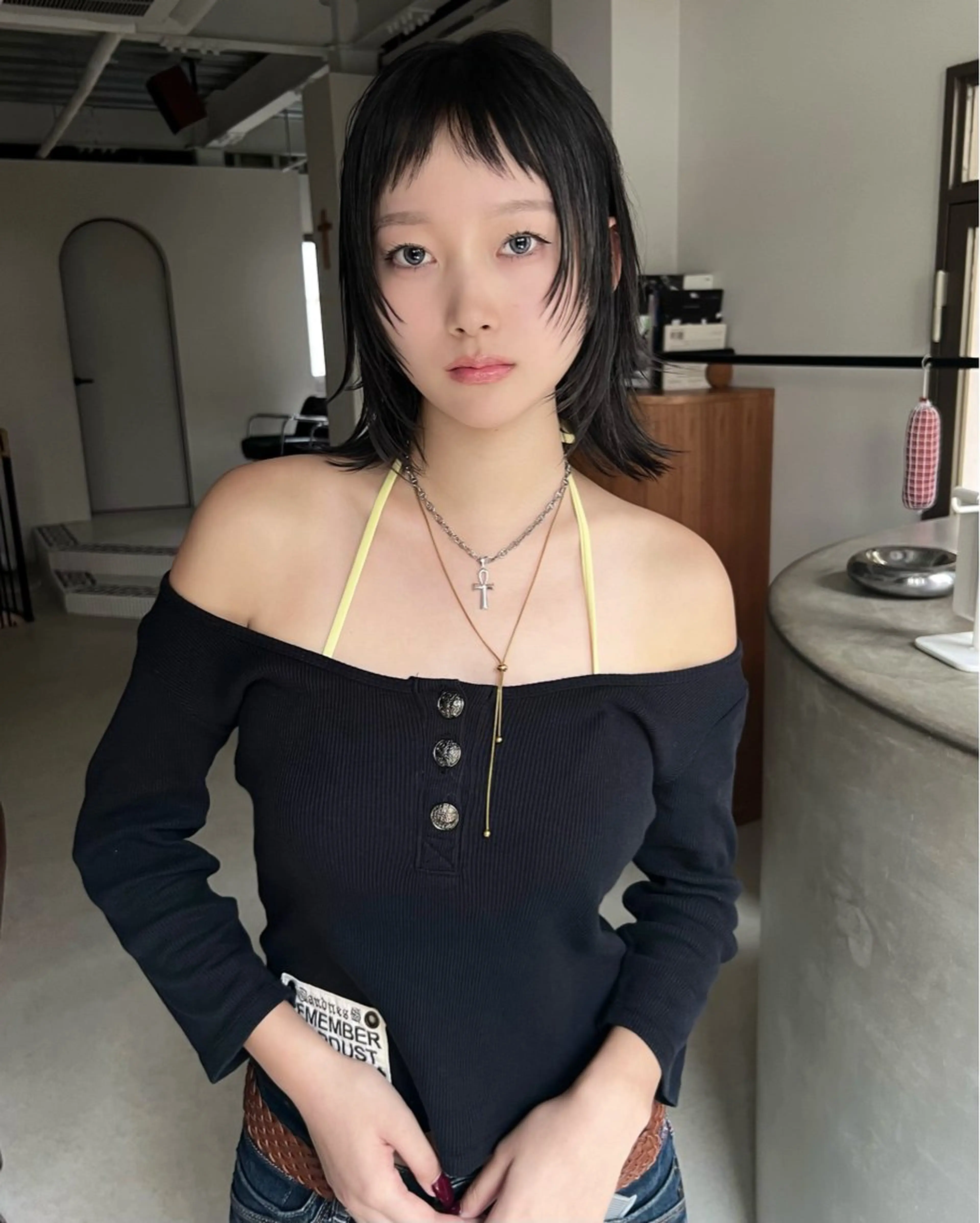 ミディアム ミディアムレイヤー レイヤーカット 丹治 一輝ボブ/ショートのヘアスタイル