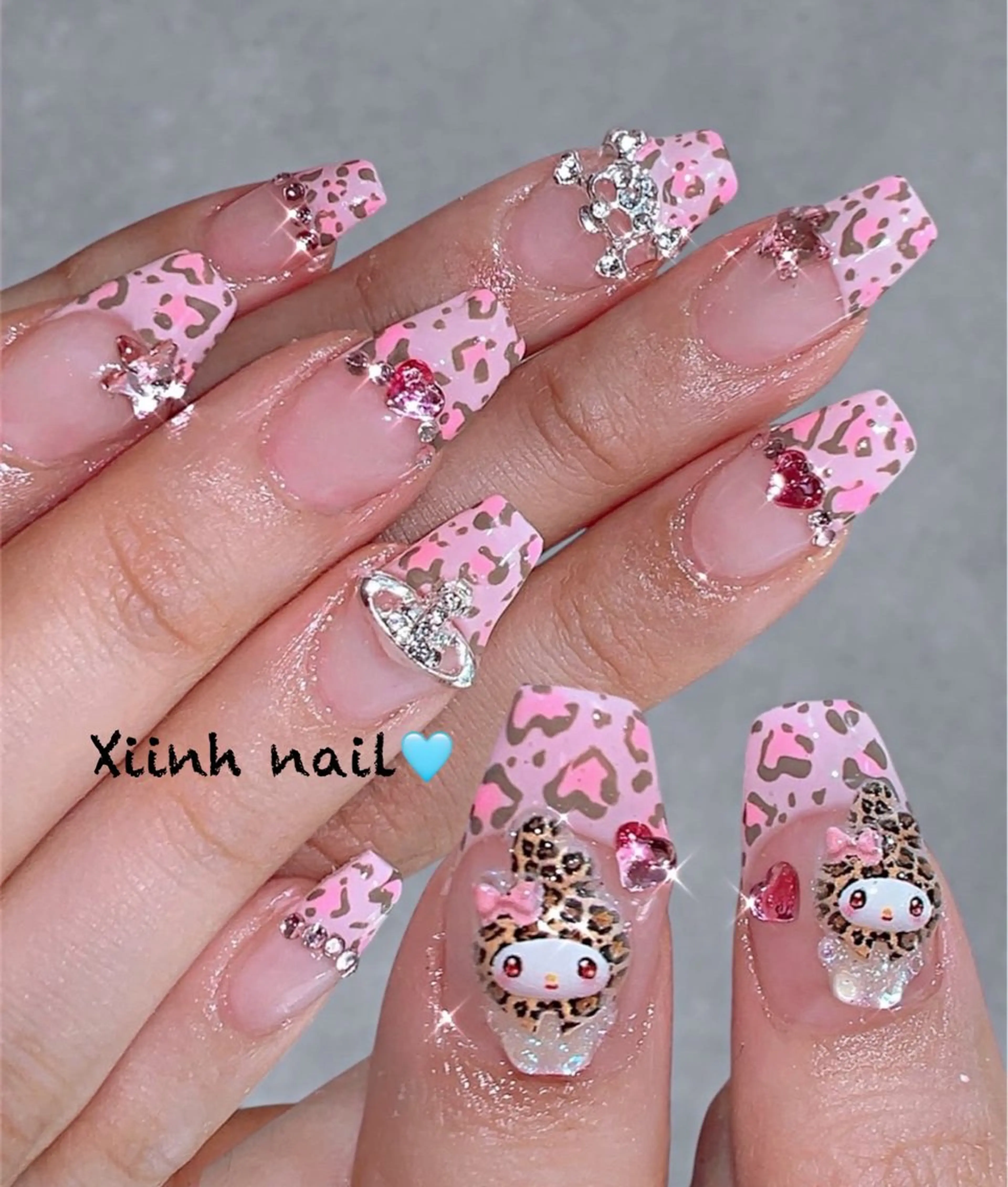 ネイル チークネイル 桜ネイル フットネイル ジェルネイル ハロウィン XIINH NAIL SALONのネイルデザイン