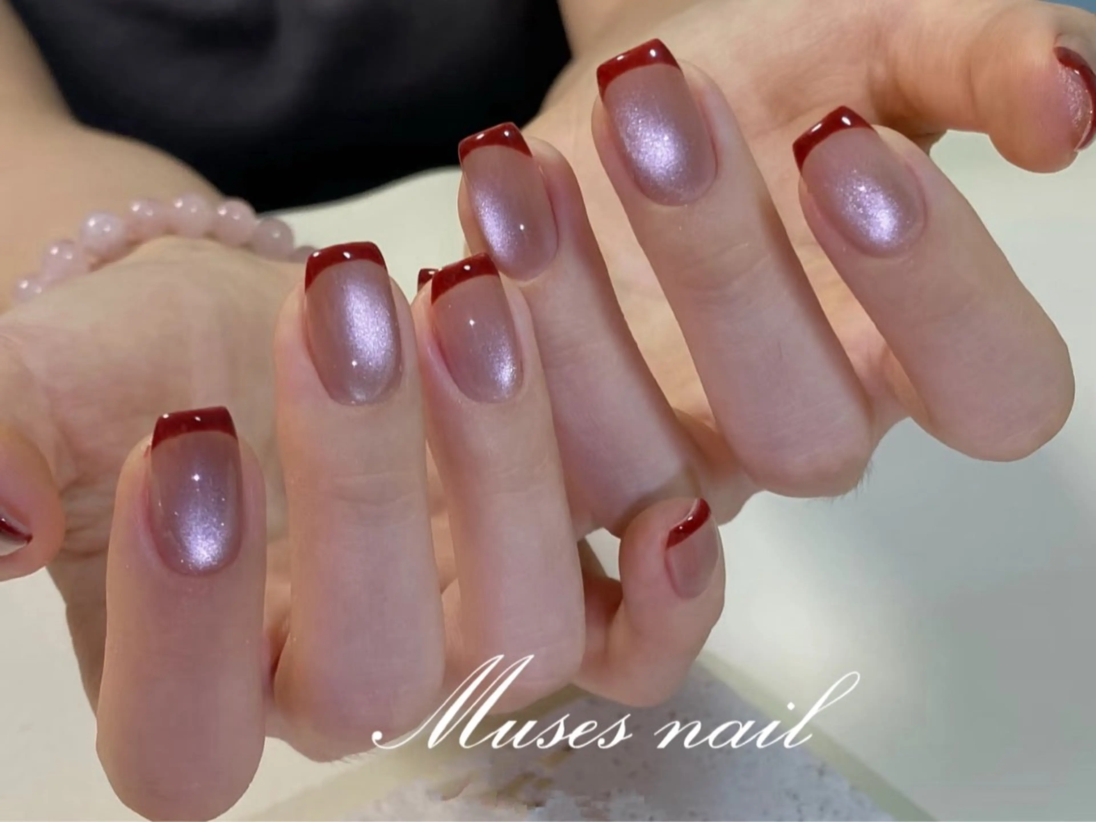 フレンチネイル6580の写真