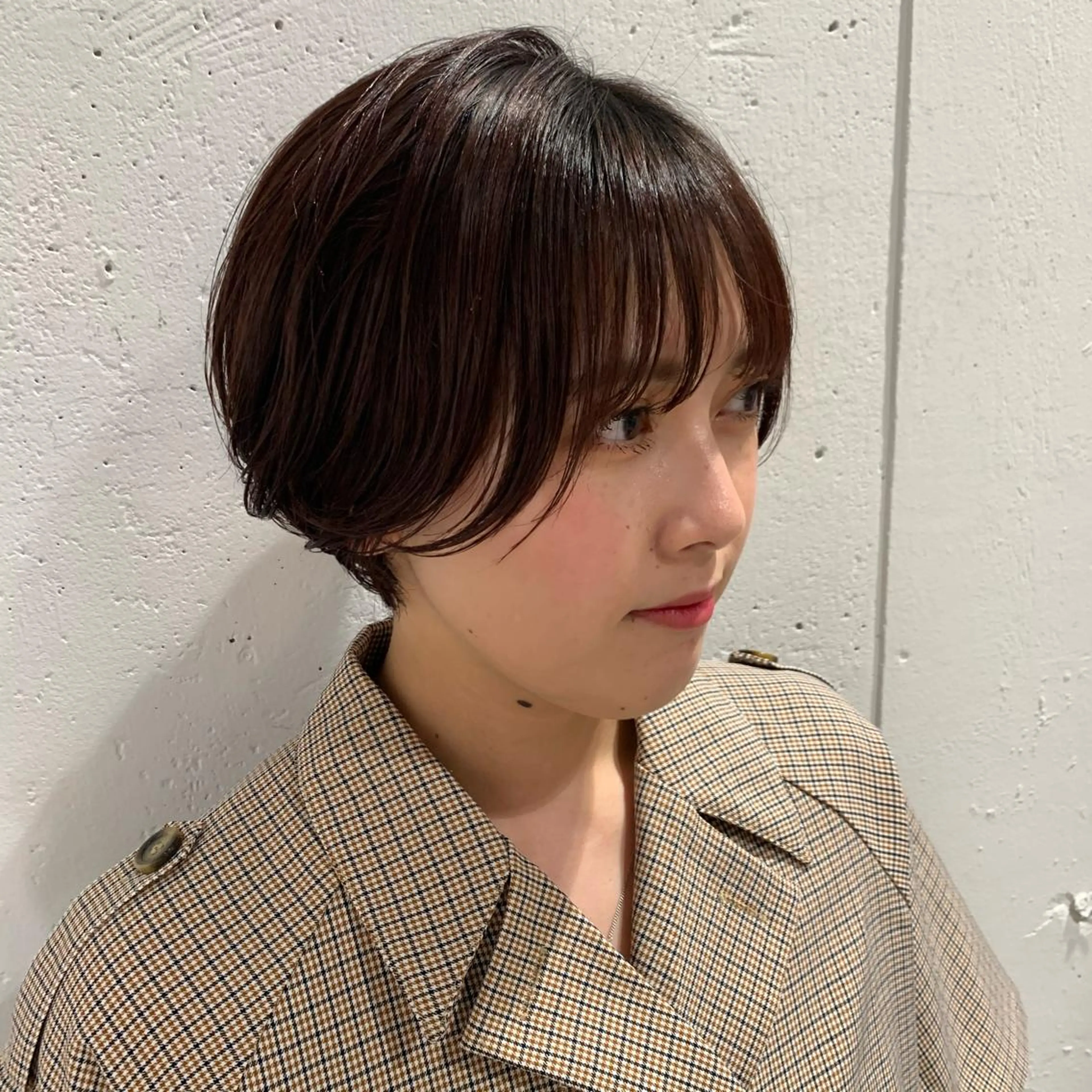ショート ショートヘア 大角  実希のヘアスタイル