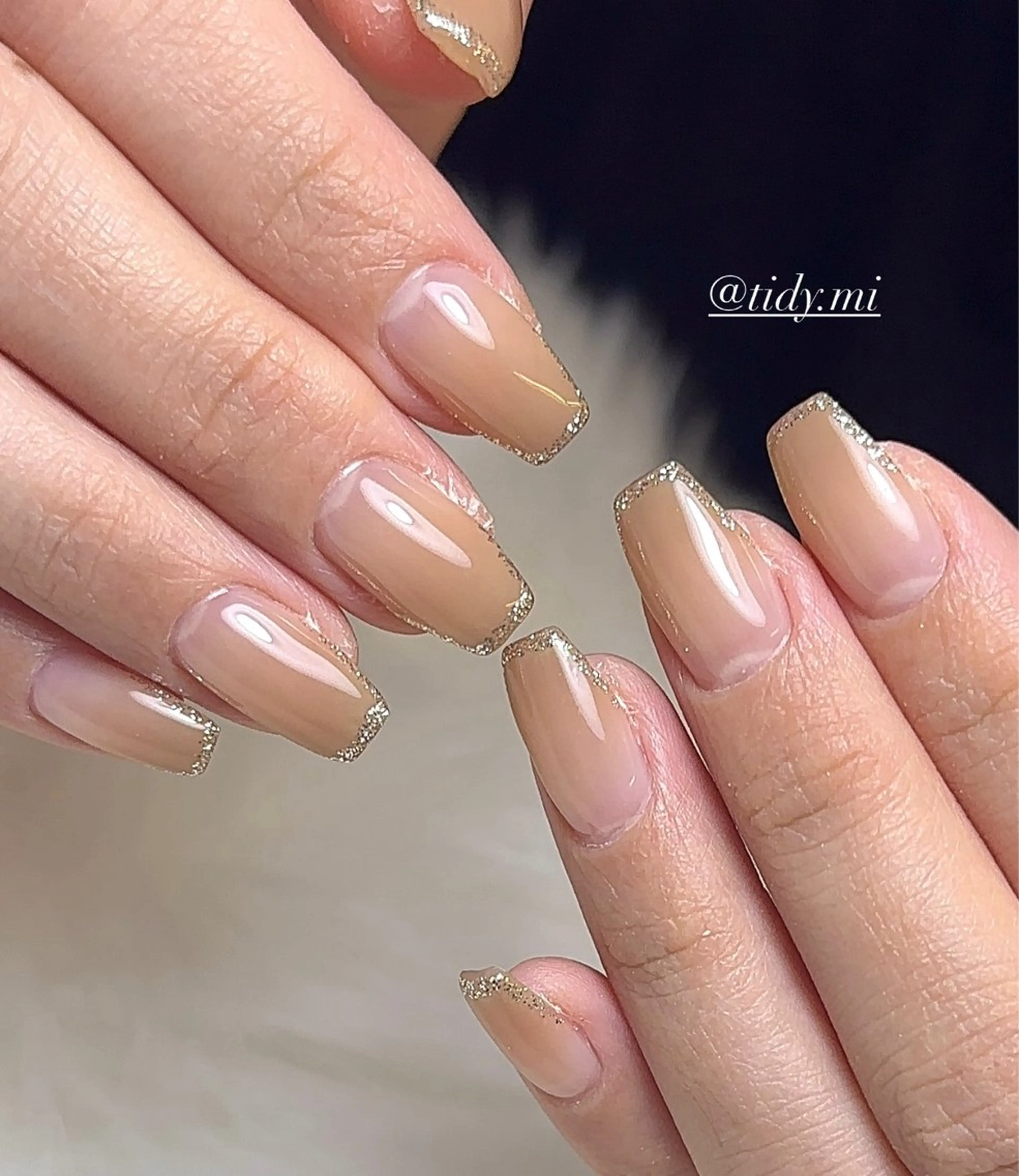 ネイル ジェルネイル TIDY M&Mのネイルデザイン