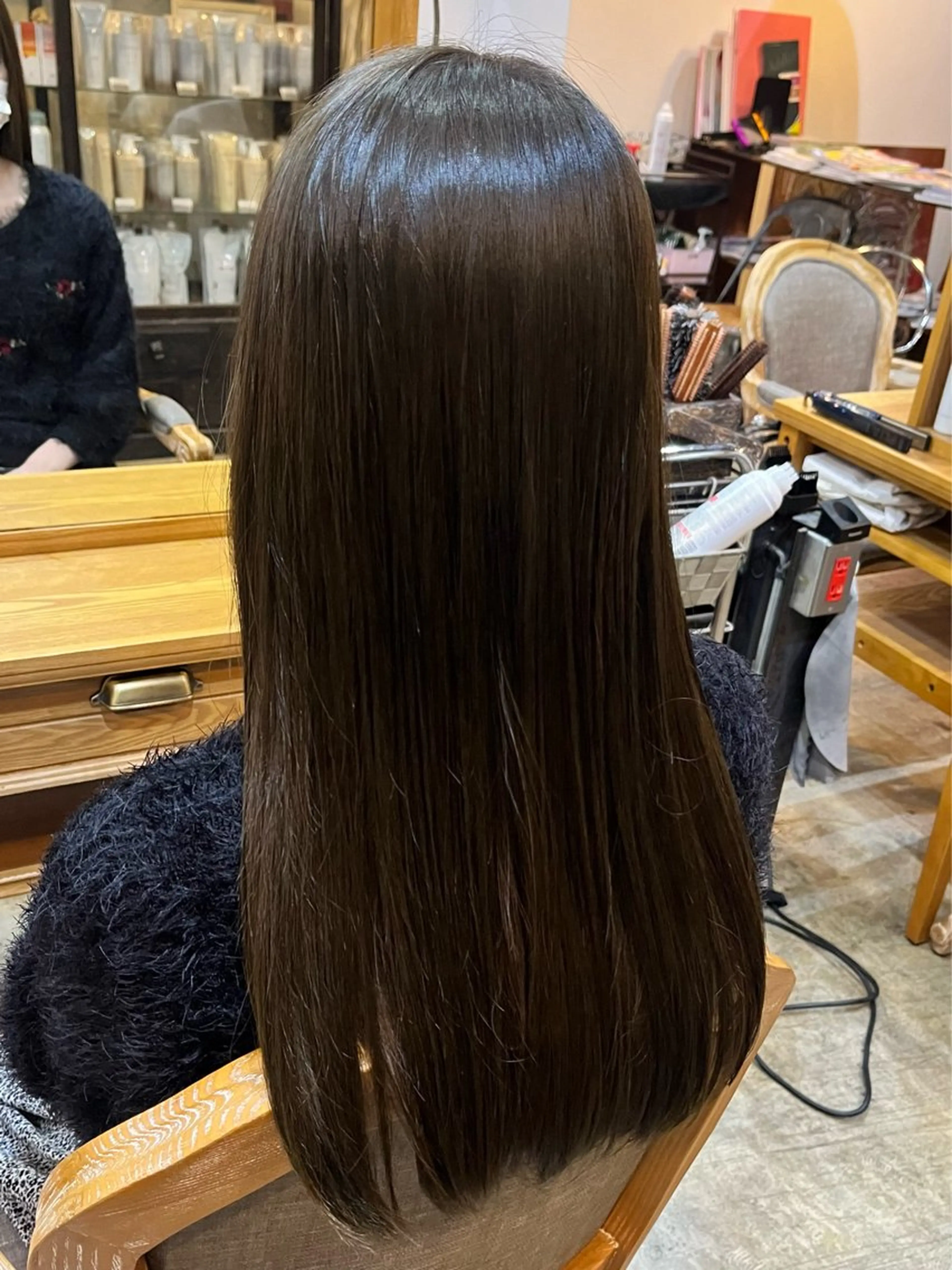 カラー ヘアカラー 松原 樹里のヘアスタイル