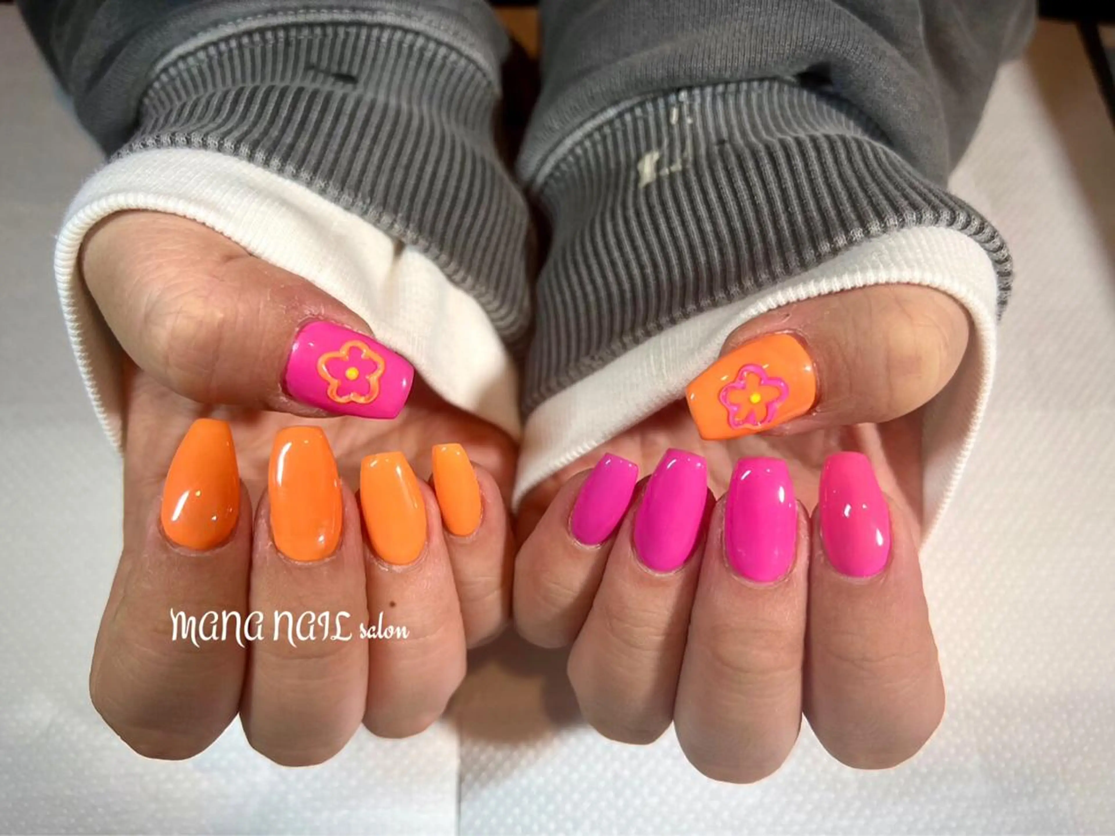 ネイル ぷっくりネイル ハンドネイル ハンドケア 廣瀬 真奈美のネイルデザイン